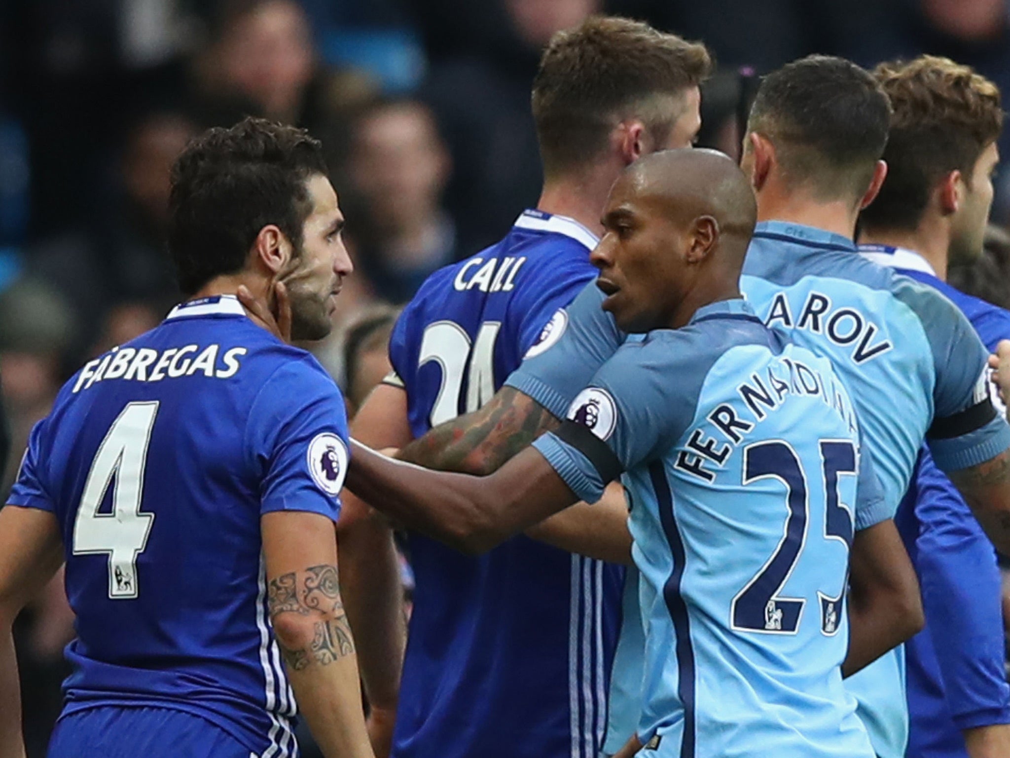 The two sides' meeting earlier this season was ill-tempered