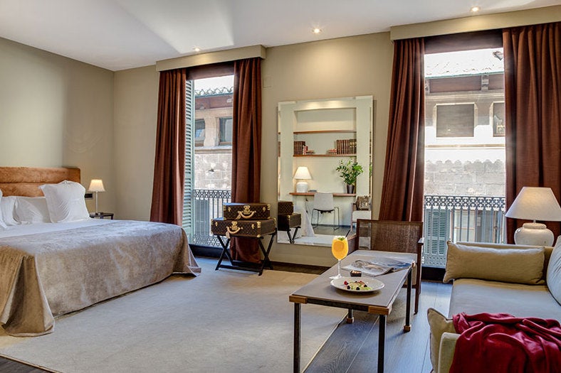 The Boutique Hotel Can Alomar offers modern luxury housed in a 15th century building