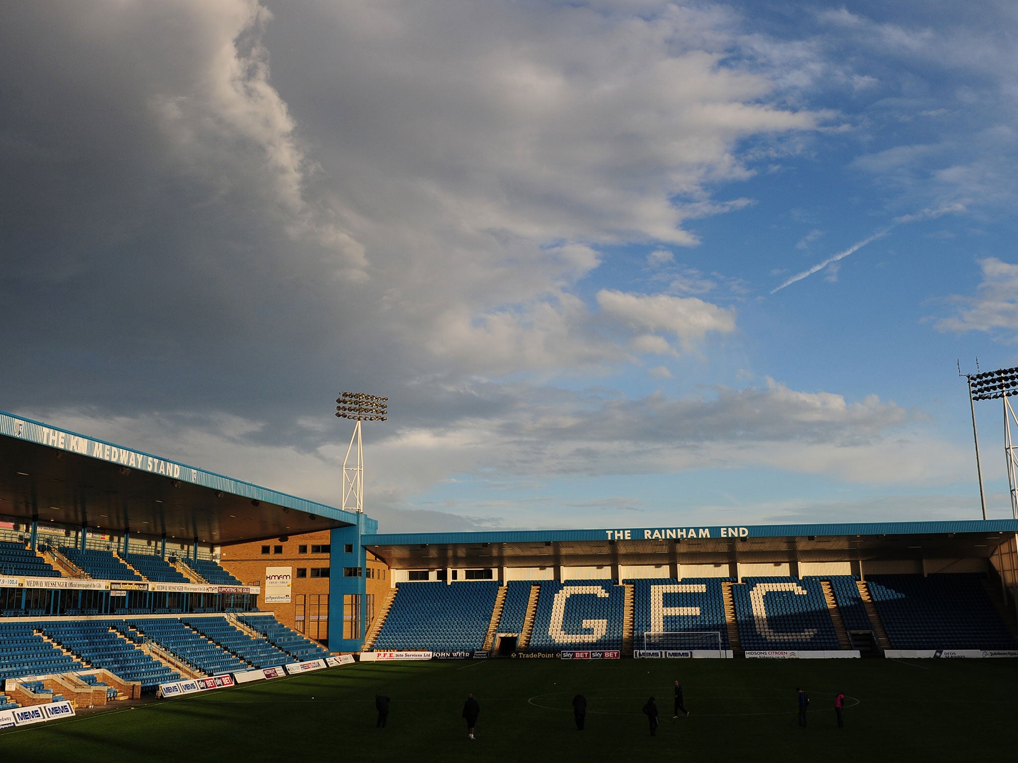 Priestfield Stadium, home to the Gills