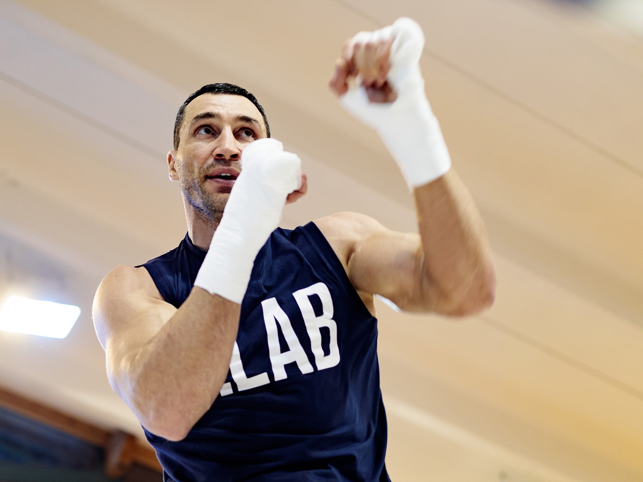 Wladimir Klitschko will be the second-oldest man to win the world heavyweight championship if he is victorious at Wembley