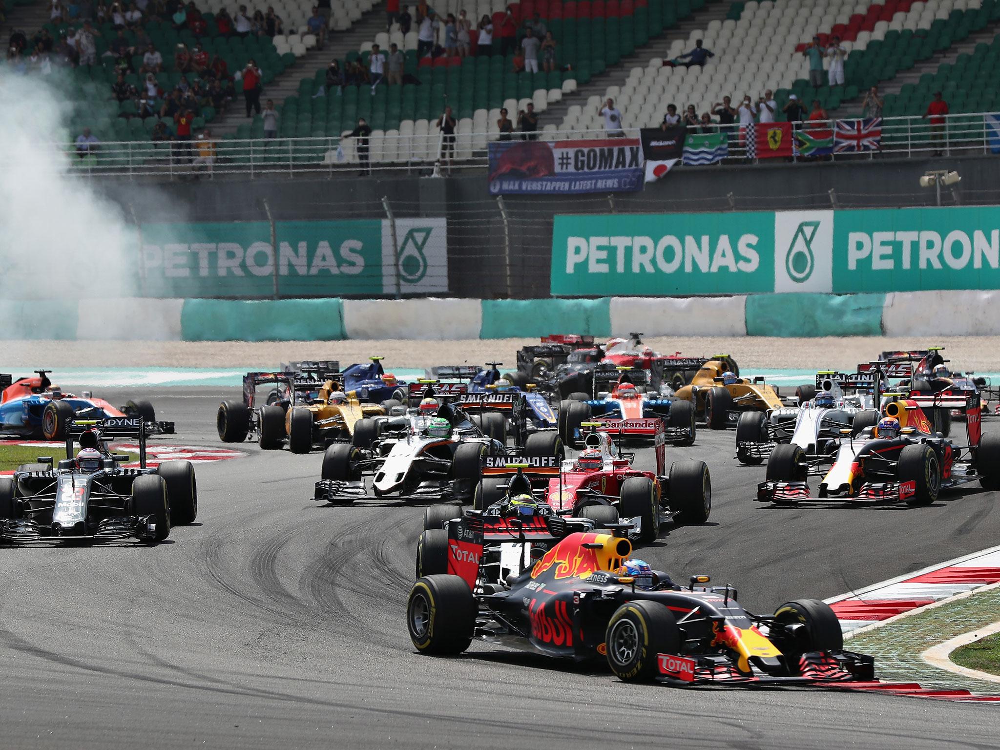 The Malaysian Grand Prix will no longer take place after 2018