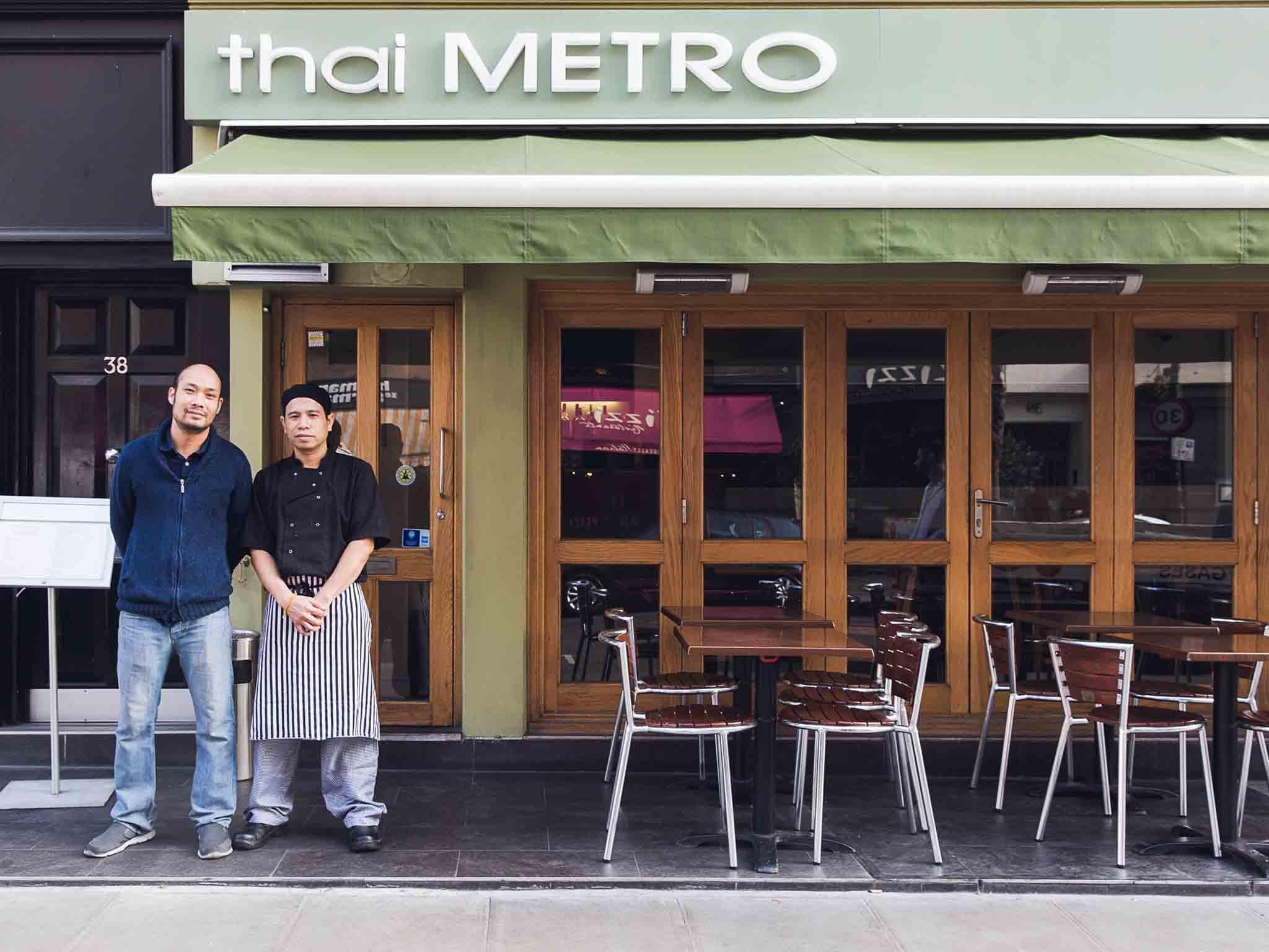 Thai Metro owner Ekkachai Somboonsarn has cooked at festivals like Glastonbury and Reading