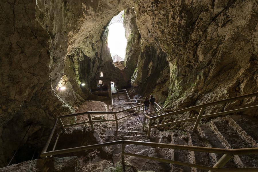 The karst landscape around Postojna is full of entrances to the underworld