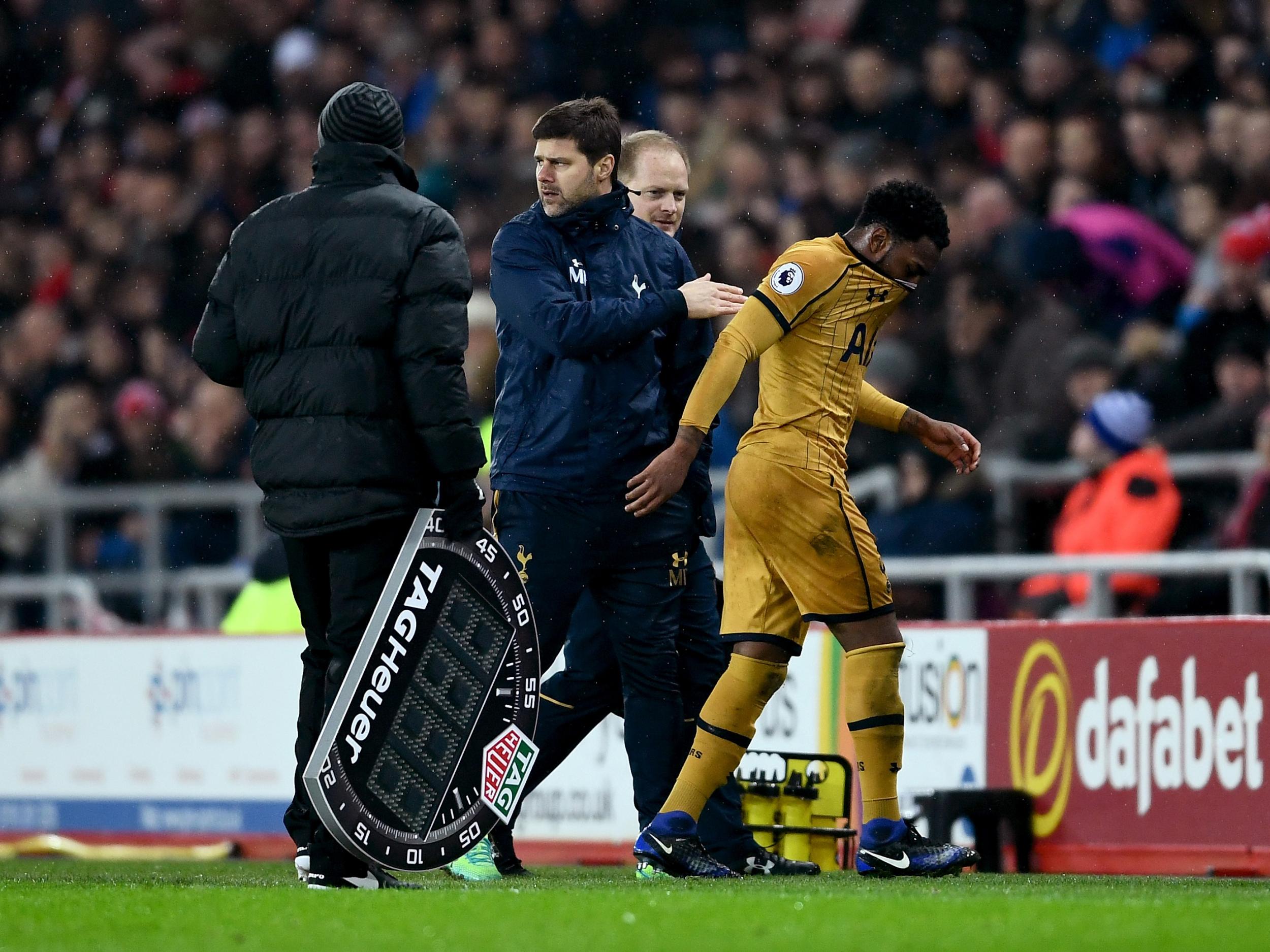 Rose has not played since injuring his knee against Sunderland