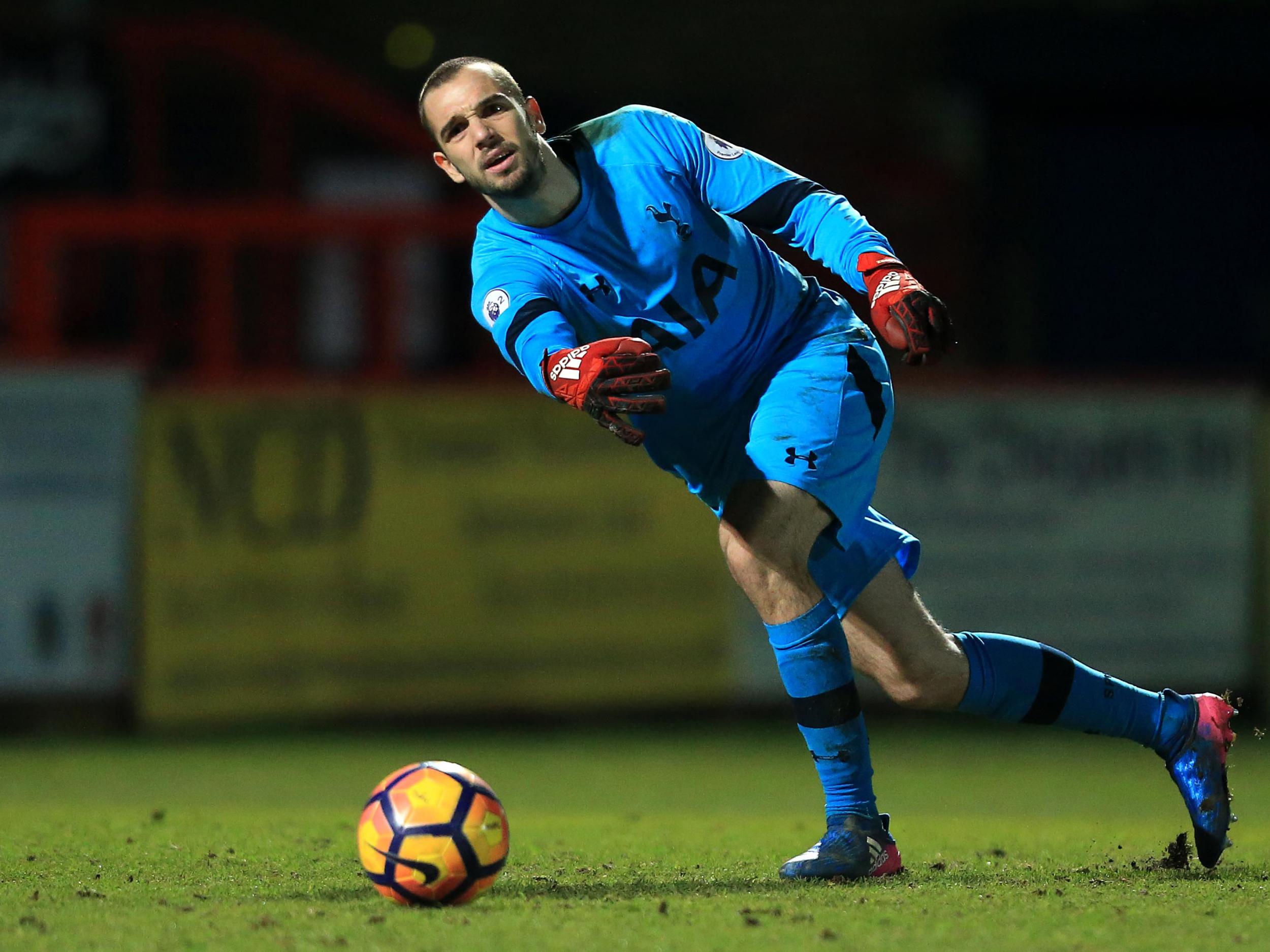 The 22-year-old has been playing for Tottenham's reserve team