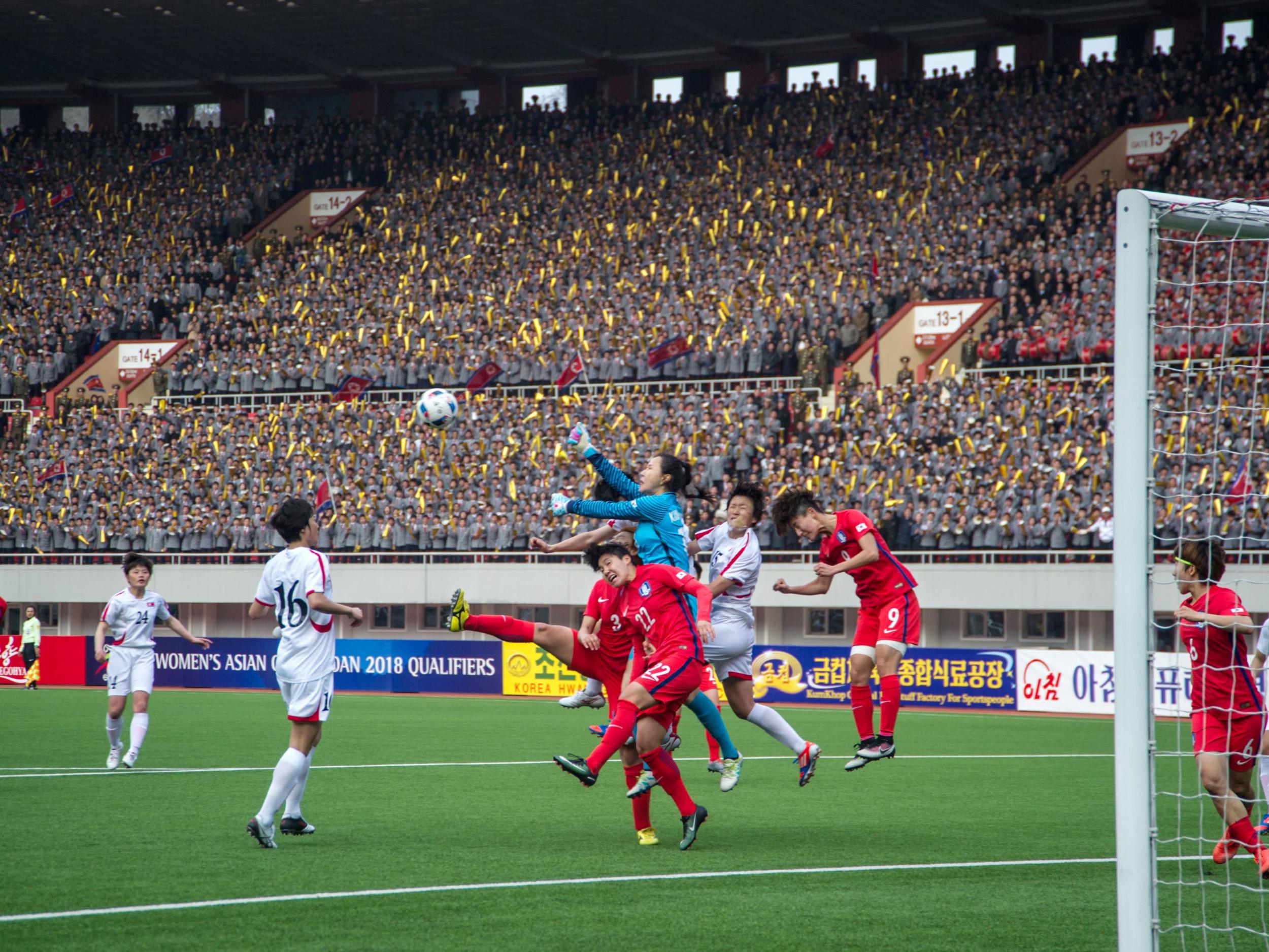 The two teams played out a hard-fought draw