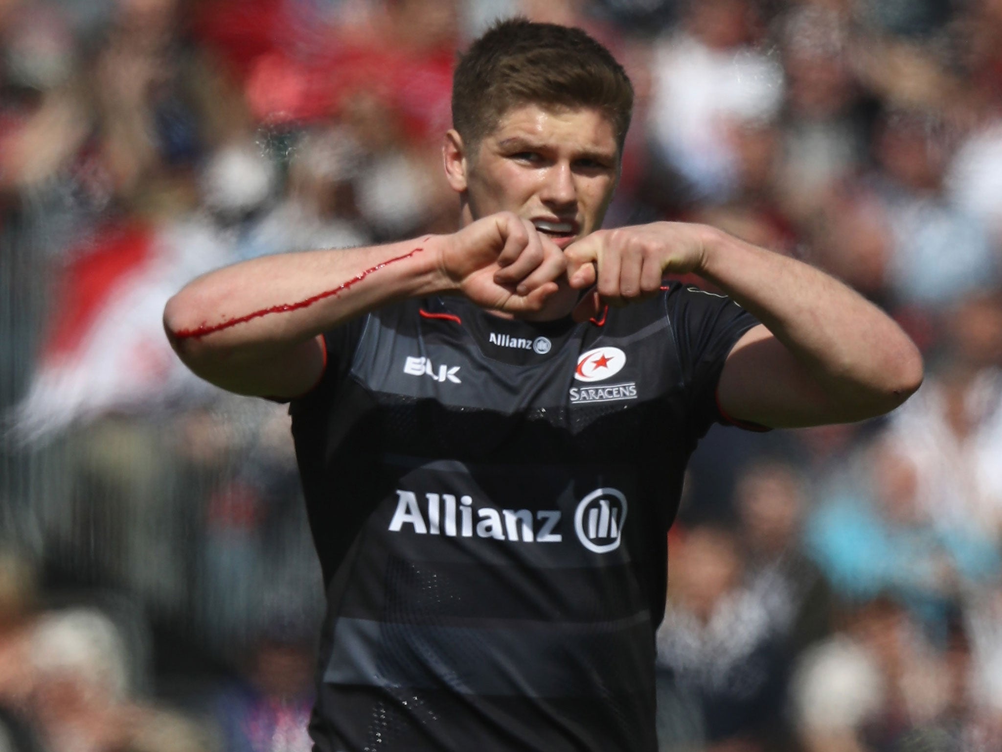 Owen Farrell starts for Saracens in their Wembley showdown with Harlequins