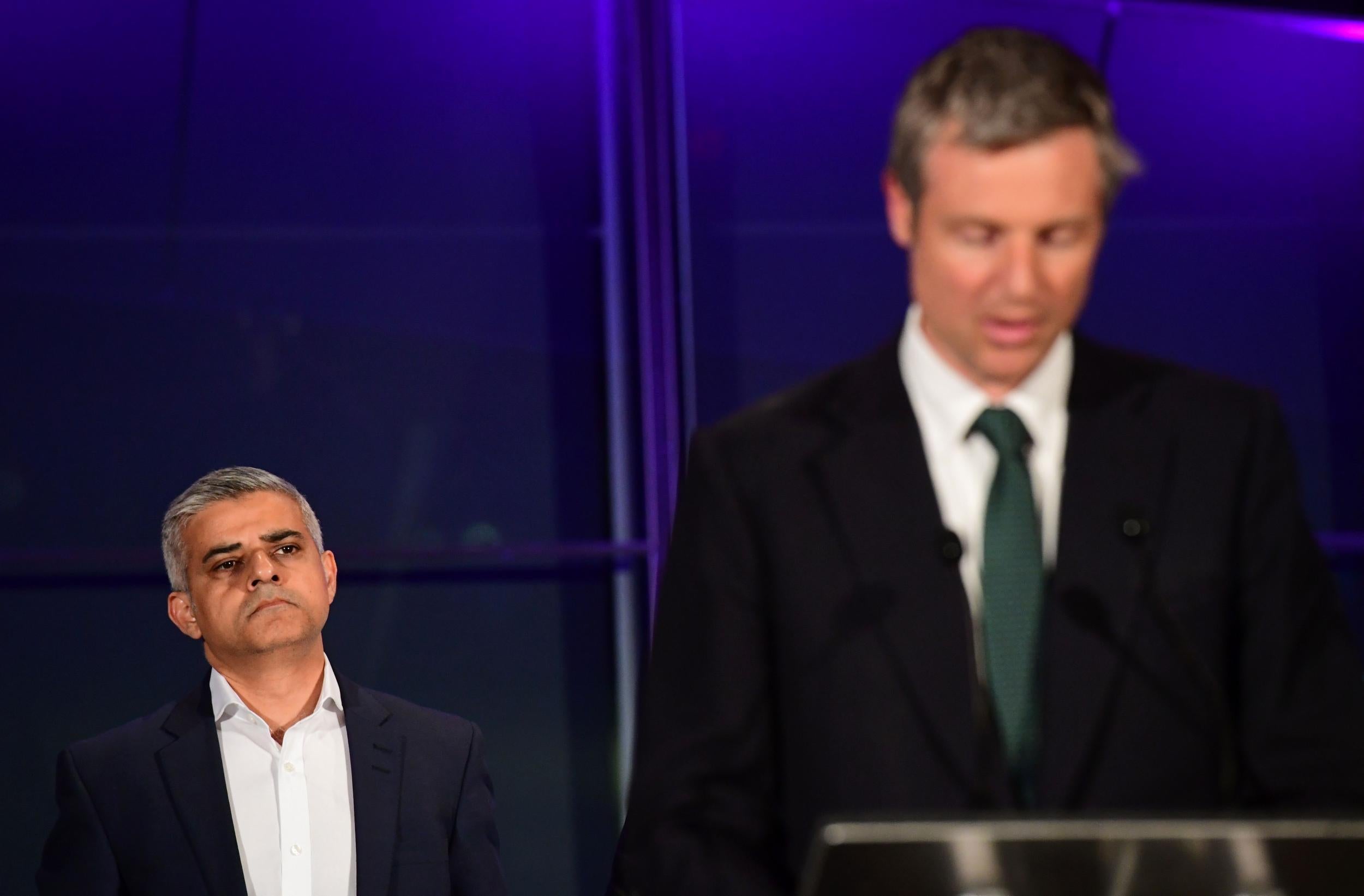 Tory London mayor candidate Zac Goldsmith was accused of using his opponent's ethnicity against him (Getty)