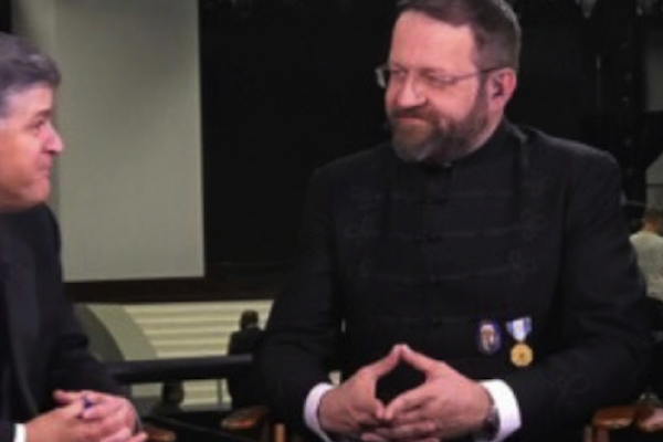 Sebastian Gorka seen wearing the controversial medal