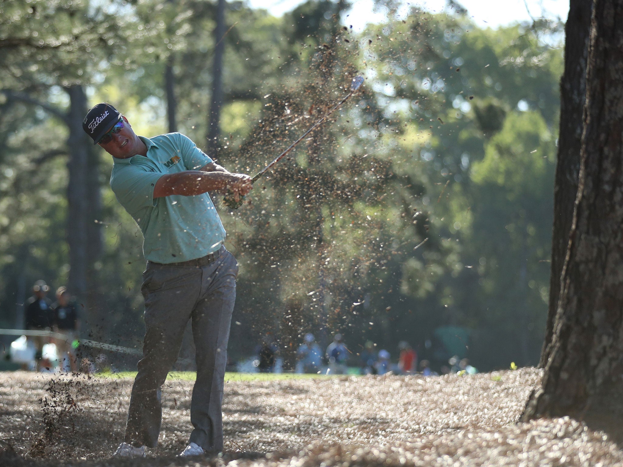 Hoffman could only manage a level-par round of 72 on Saturday