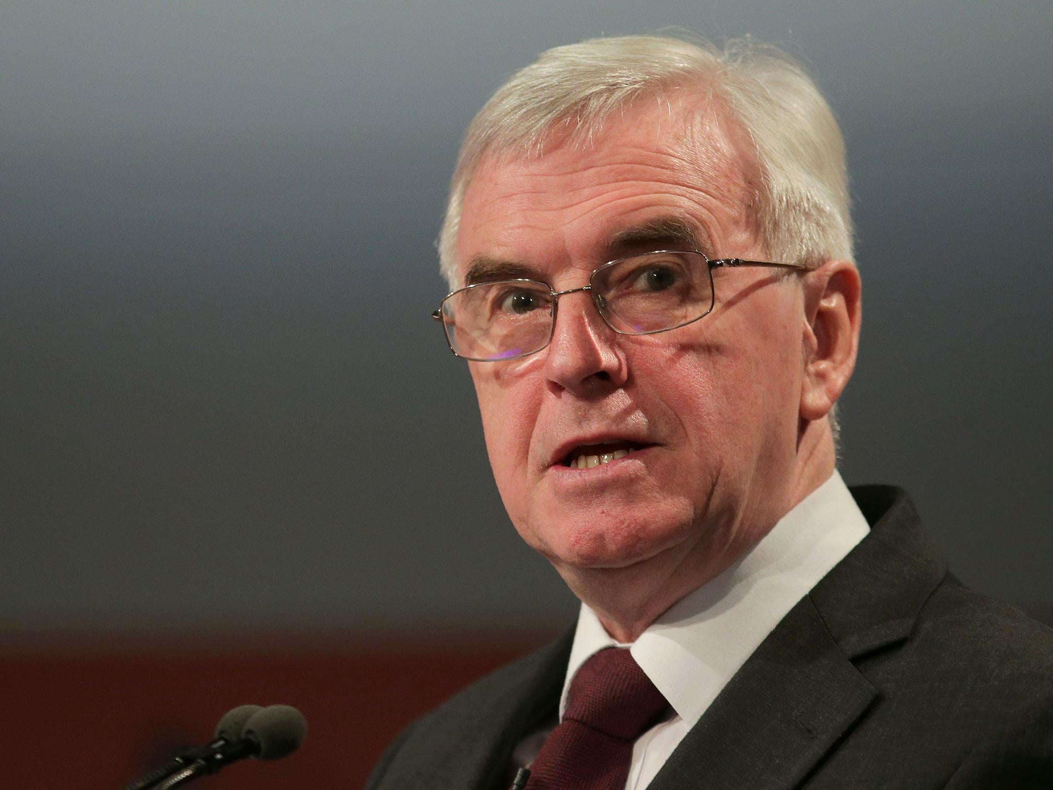 John McDonnell: Trying to 'build a consensus' on Brexit policy