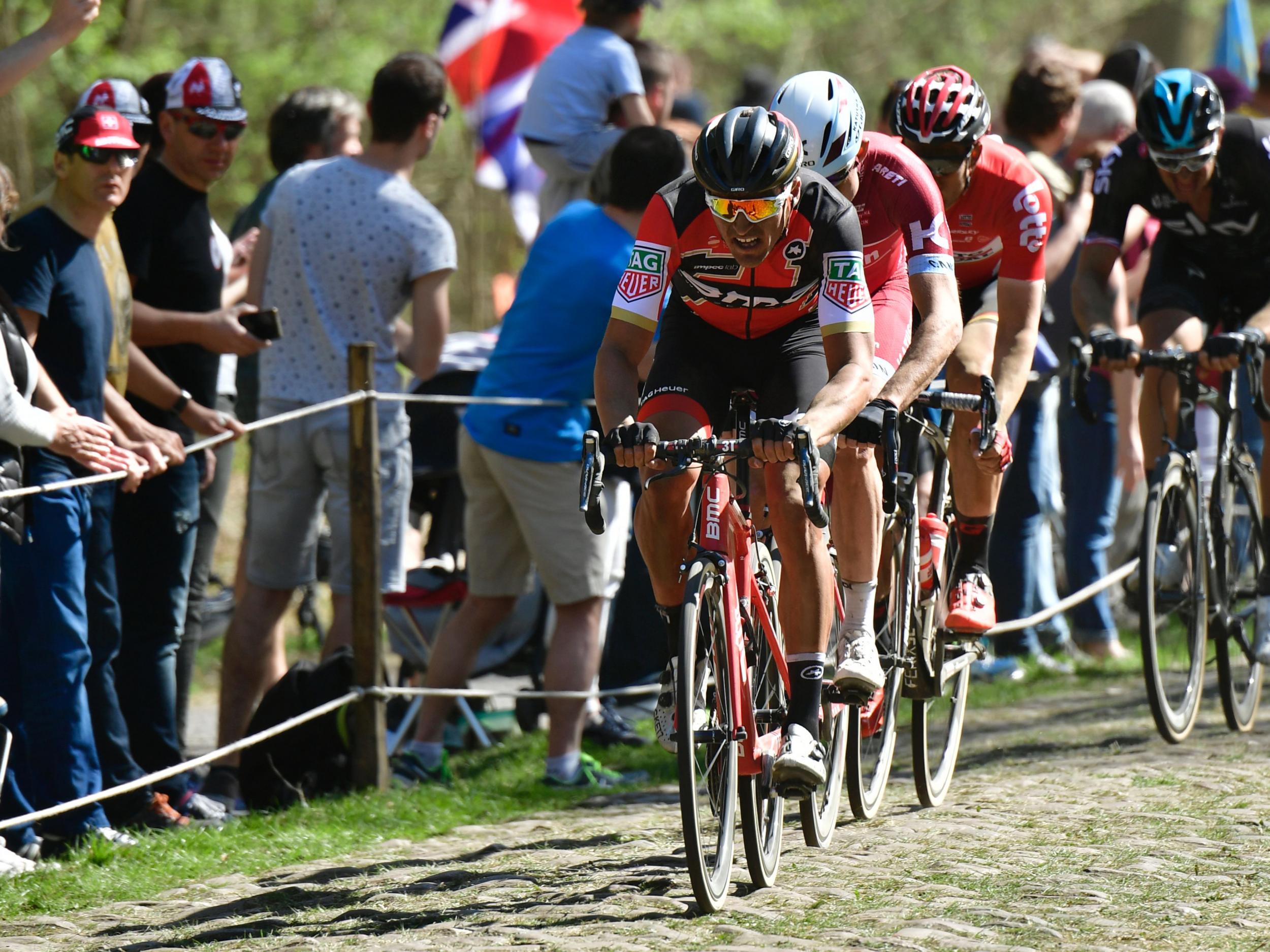 The Belgian's win was particularly impressive given that he crashed early on