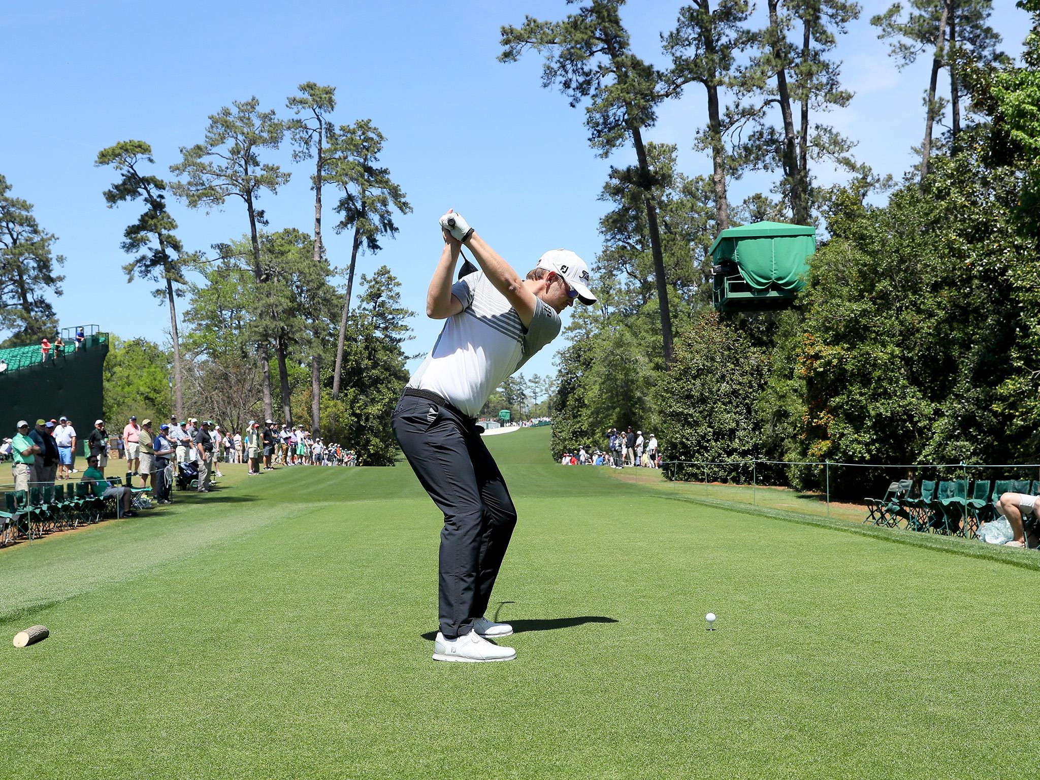 Bernd Wiesberger at last year's Masters (Getty )