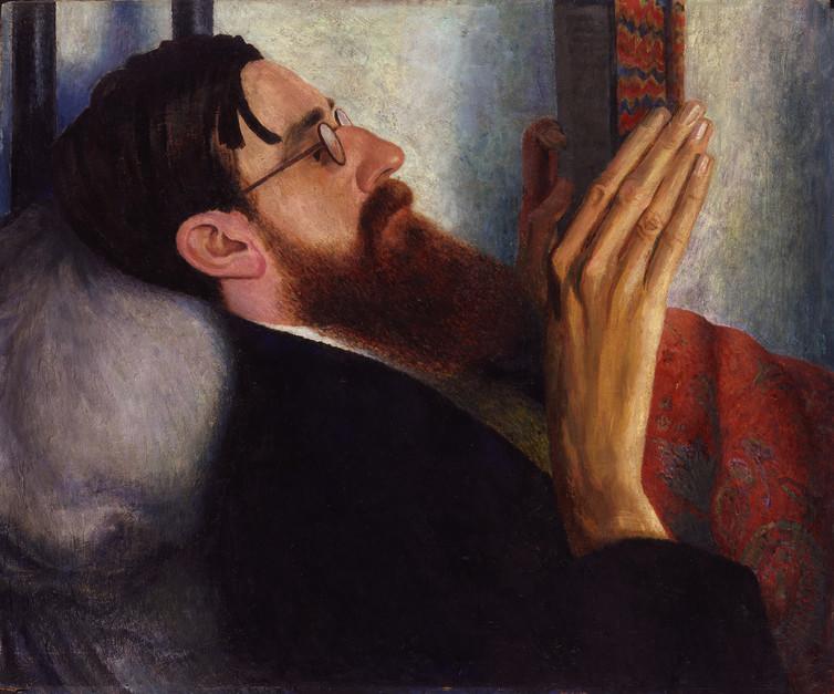 Dora Carrington, Lytton Strachey, 1916. © Tate