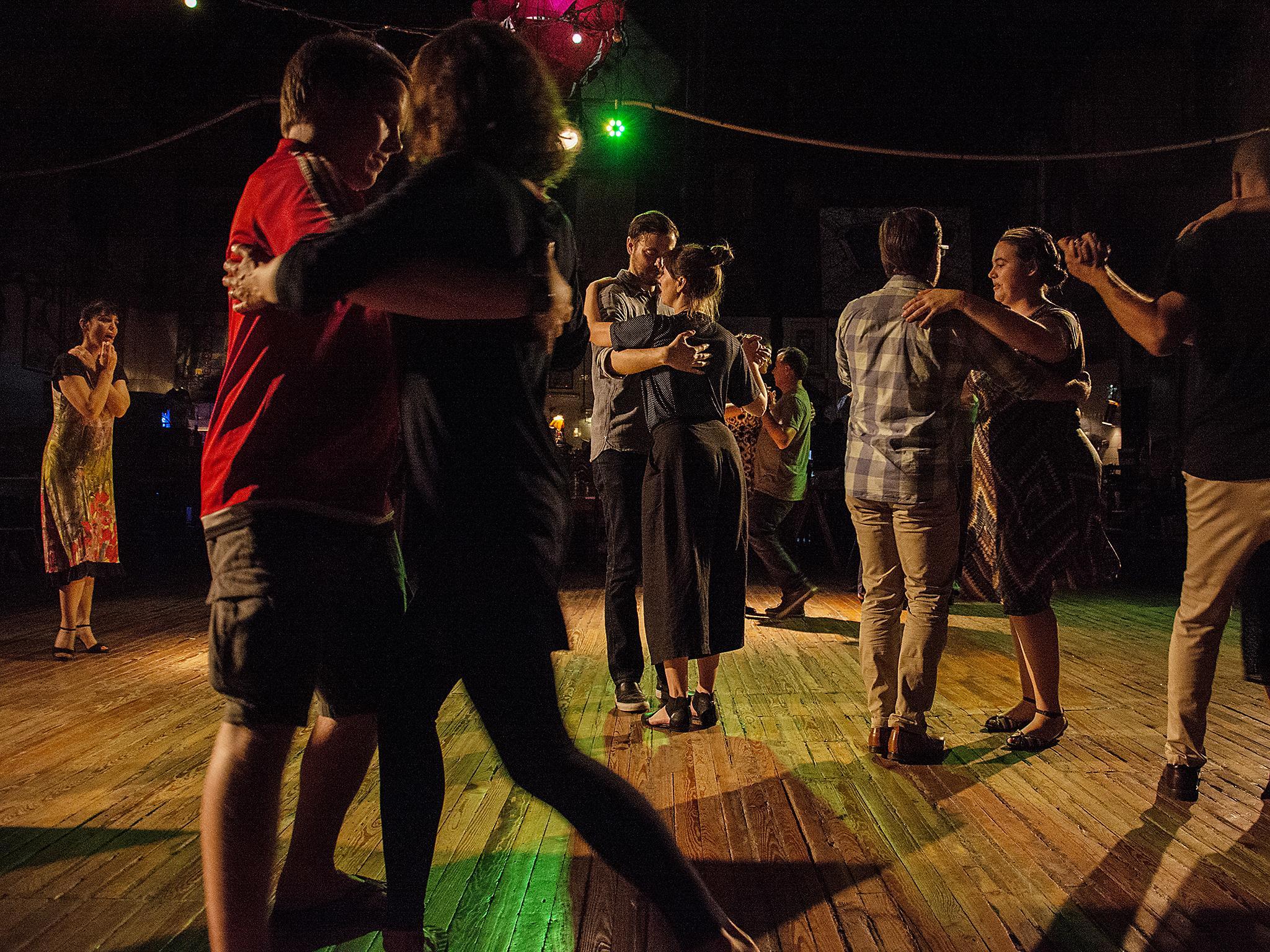 Laidback milonga at La Catedral