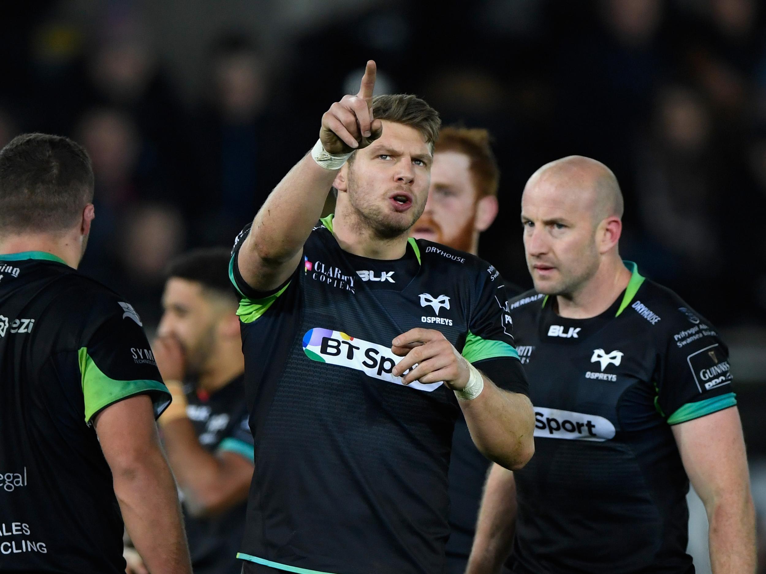 Biggar had already kicked two successful penalties before the decisive moment at the end of the game