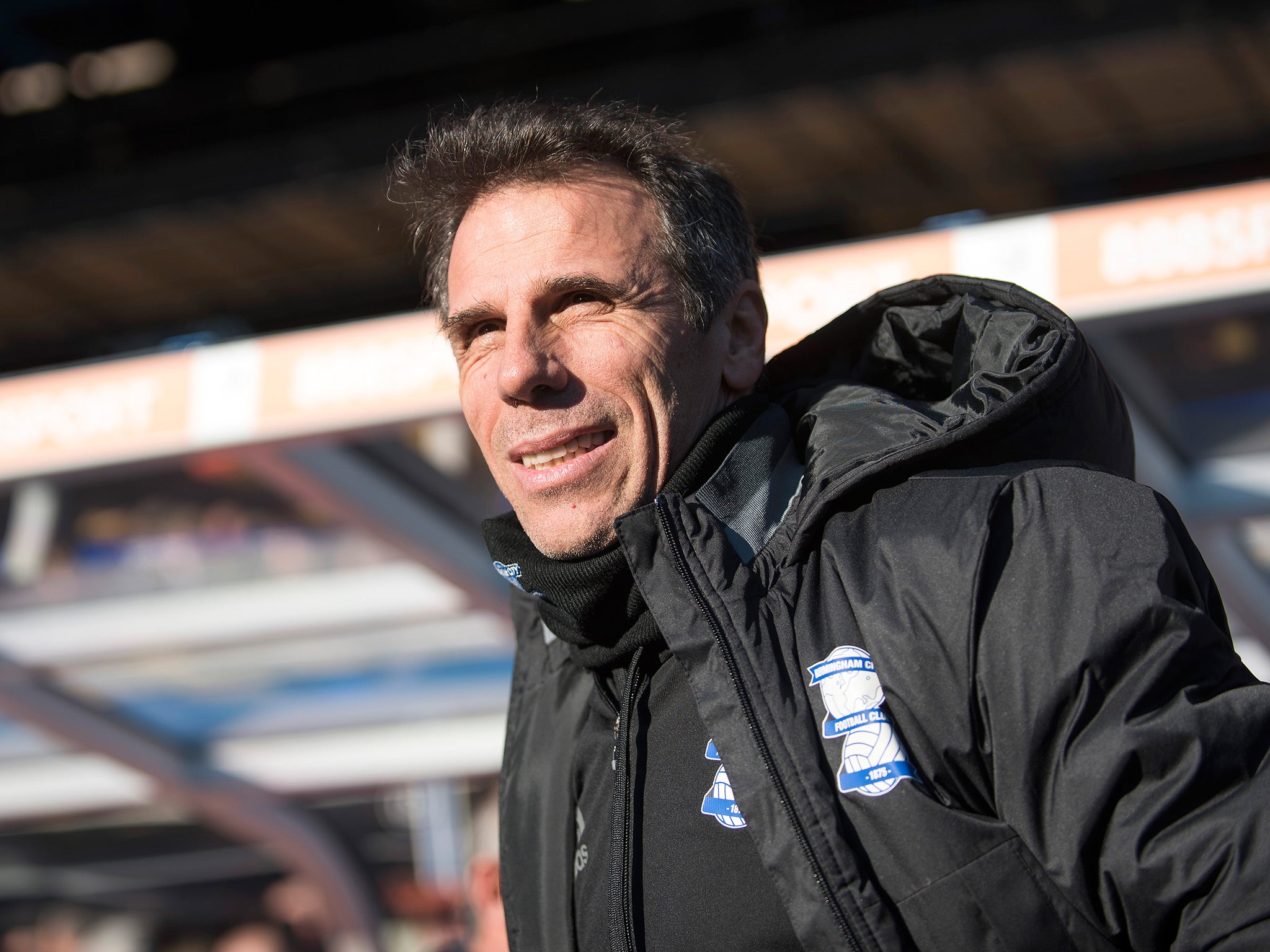 Gianfranco Zola has struggled since arriving at Birmingham in December