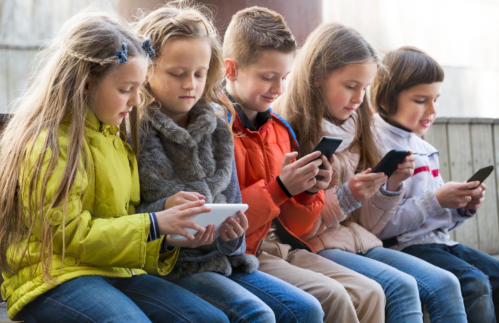 French children aged between three and 15 will not be able to use their mobile phones at school following a ban