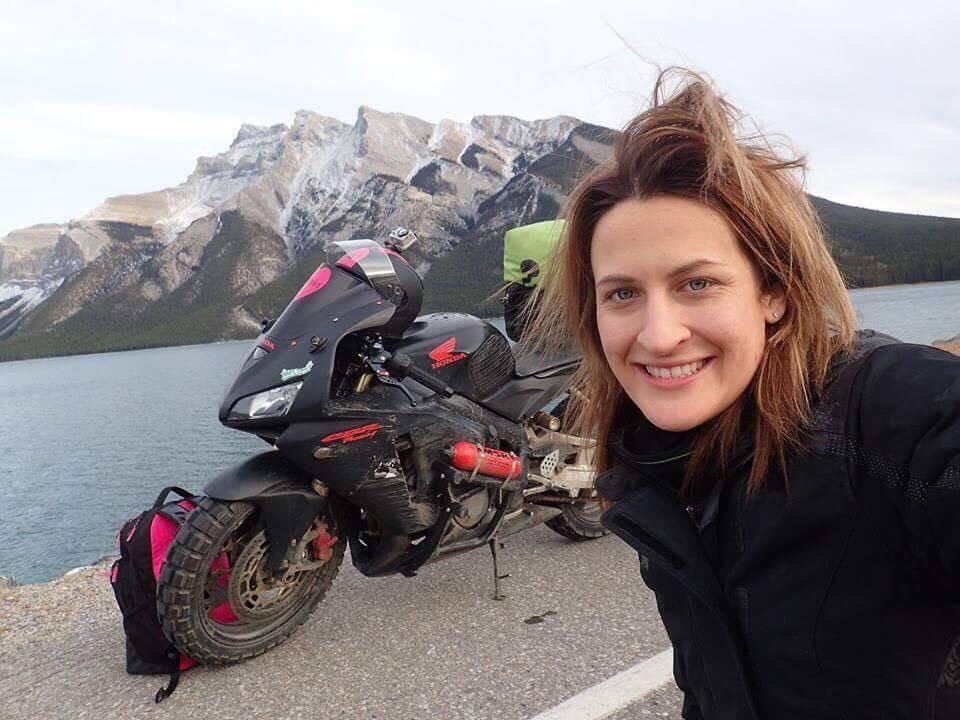 Nikki's ridden her bike across the Americas and Europe. Next stop, she hopes, is the Middle East