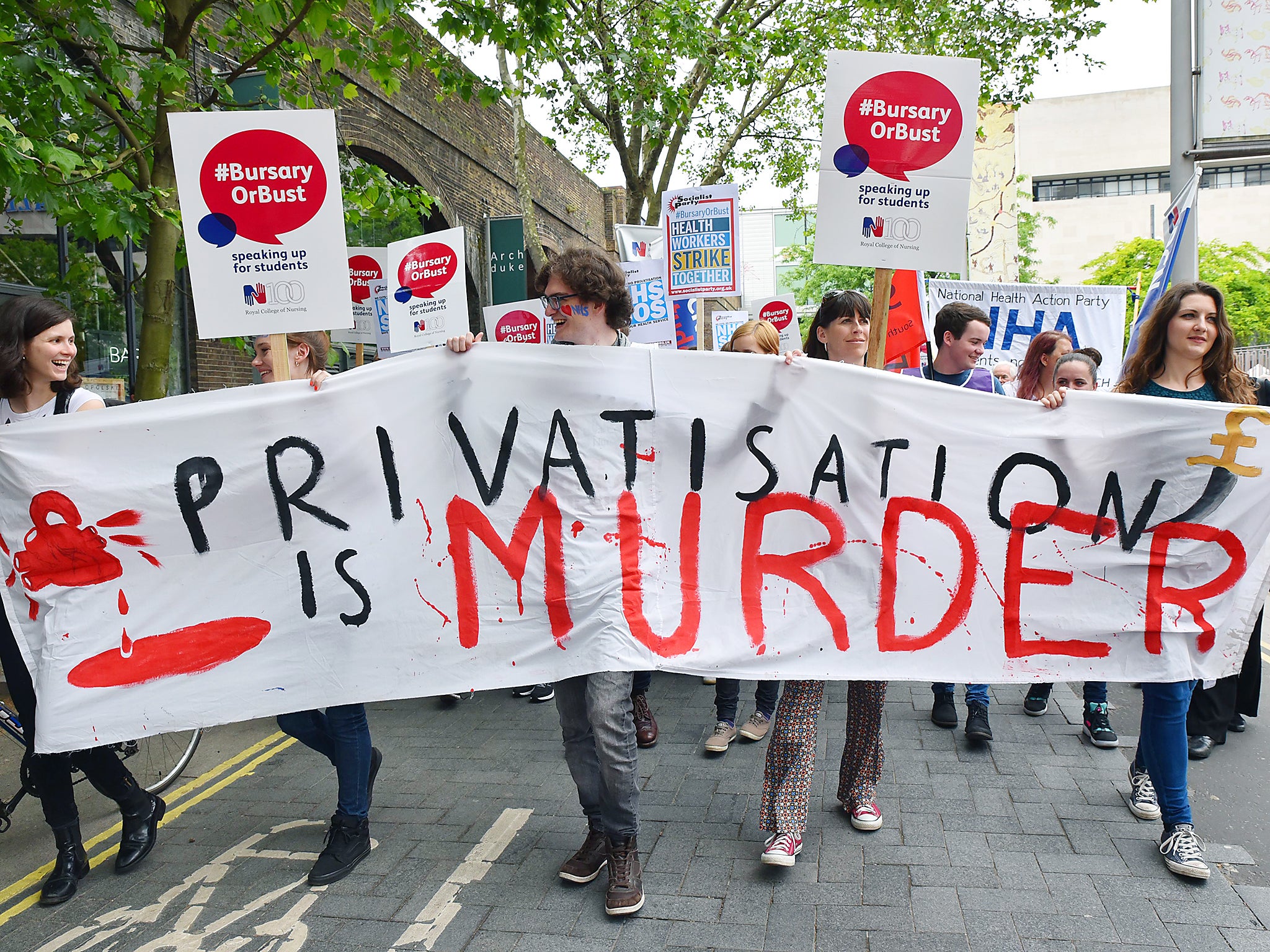 Brexit will aggressively open up the NHS and public services to US corporate takeover and lock in privatisation