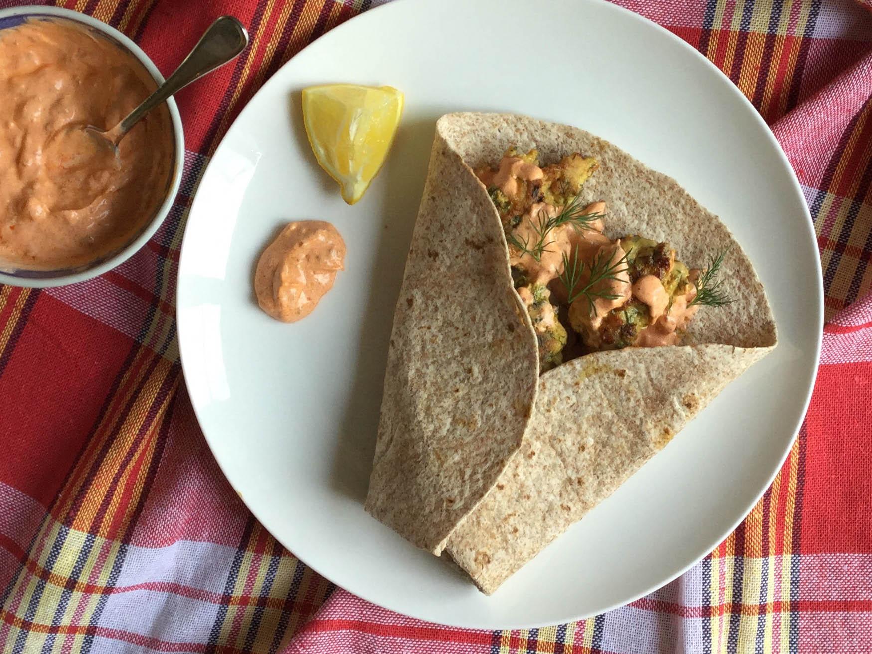 With their spicy yoghurt dressing, these are great with flatbreads