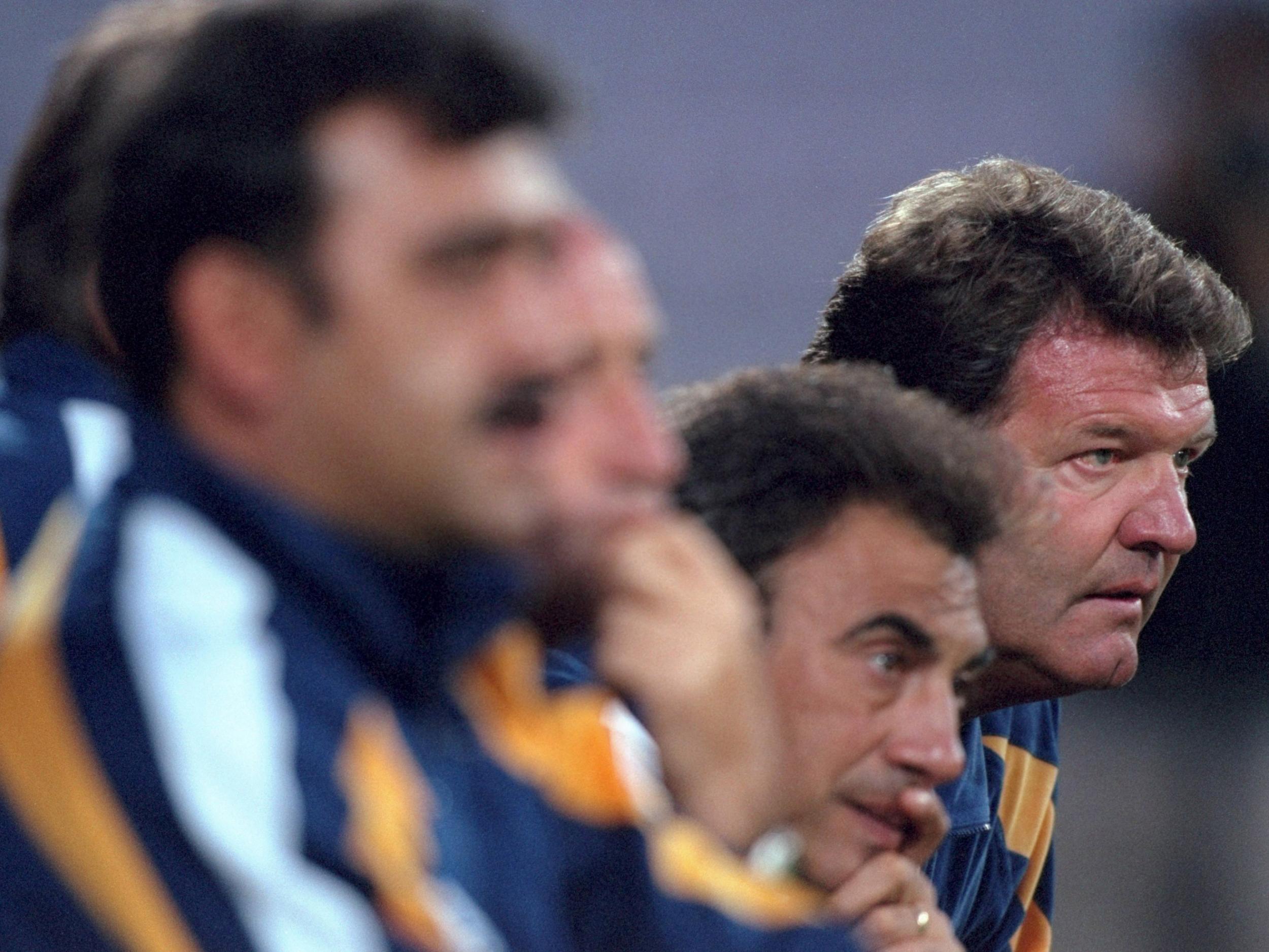 Toshack was sacked by Madrid for a second time in 1999