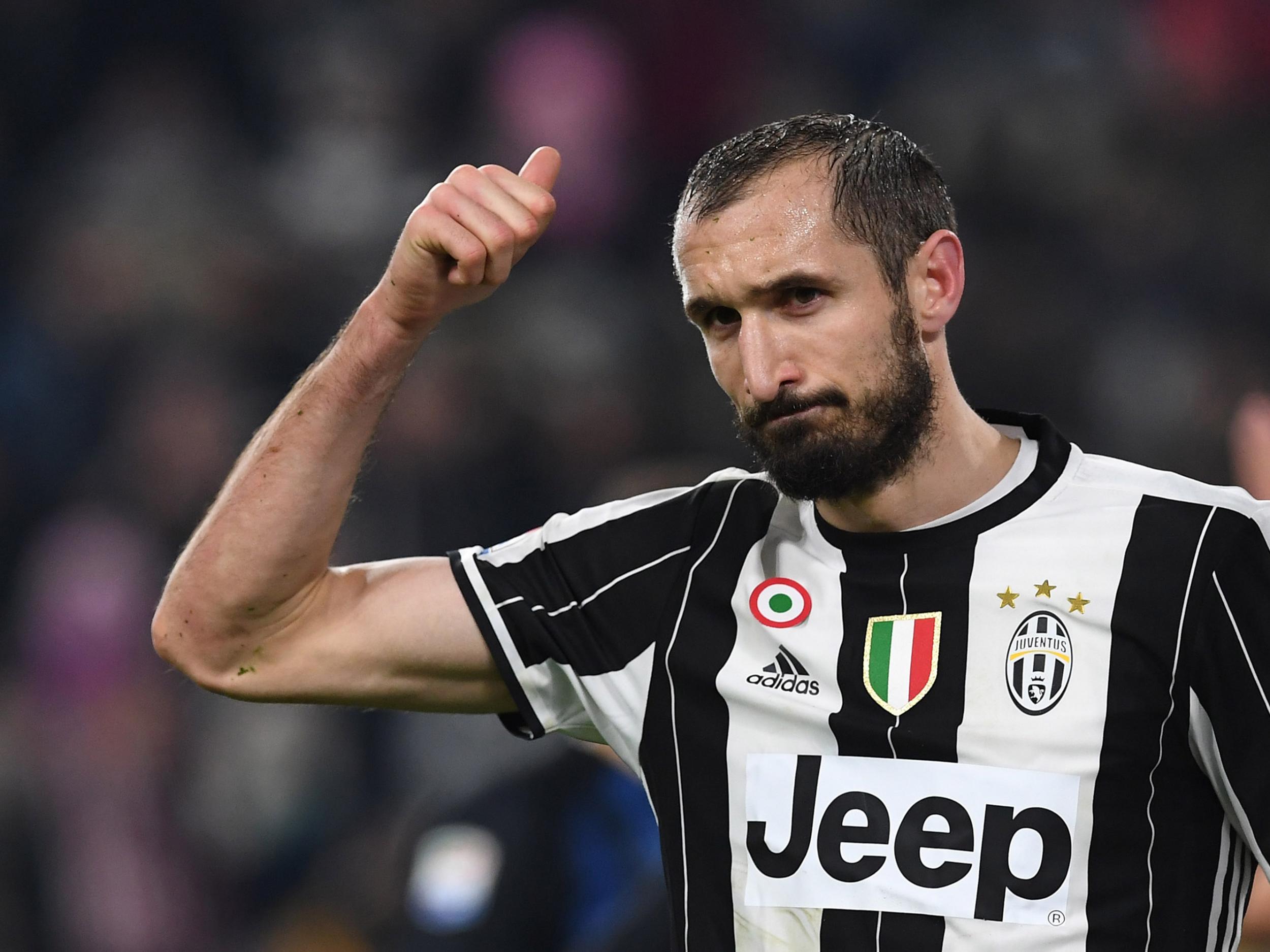 Giorgio Chiellini marshalled Juve's defence brilliantly