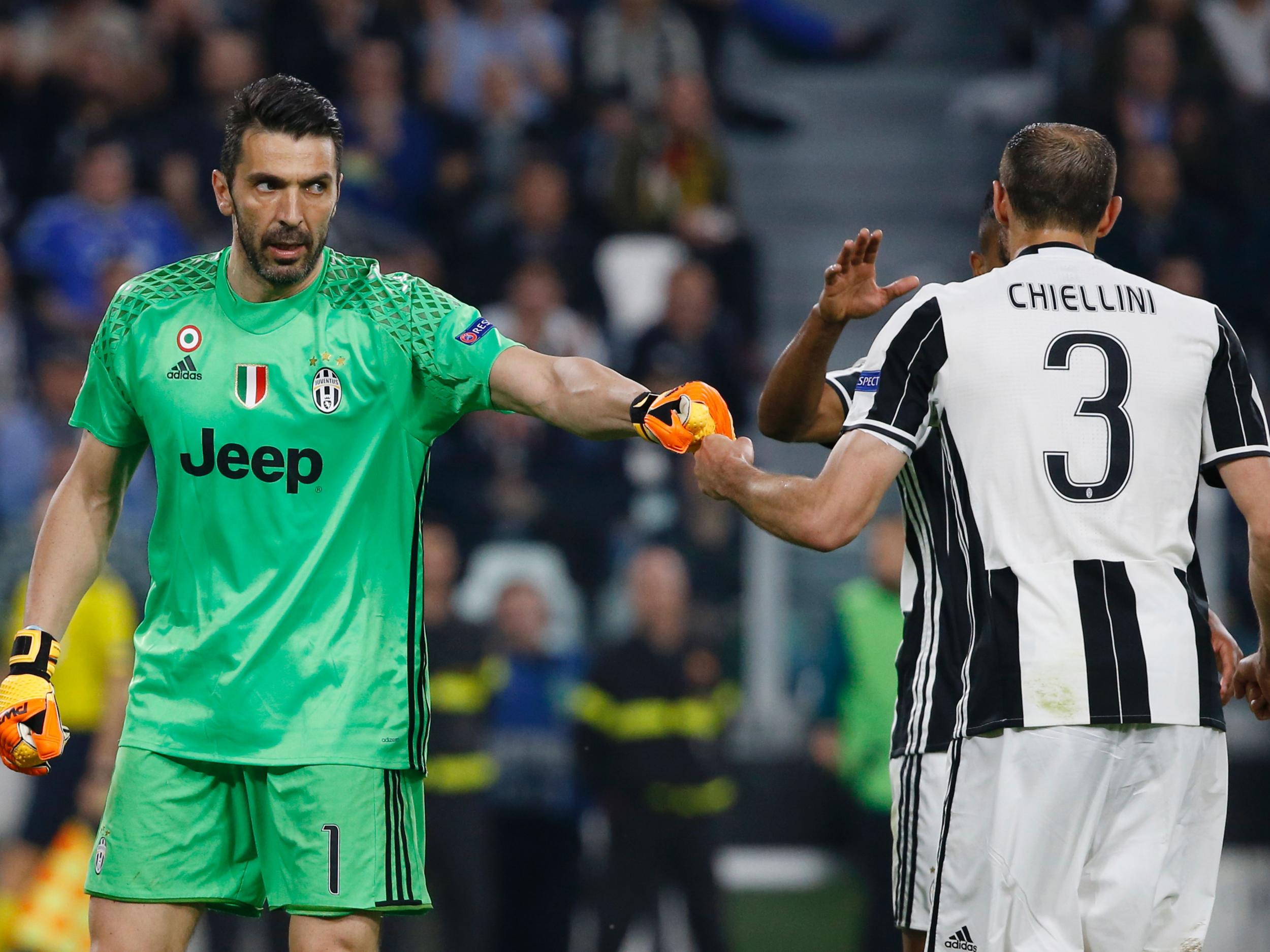 Buffon, Chiellini and Bonucci seemed to really enjoy frustrating Barca