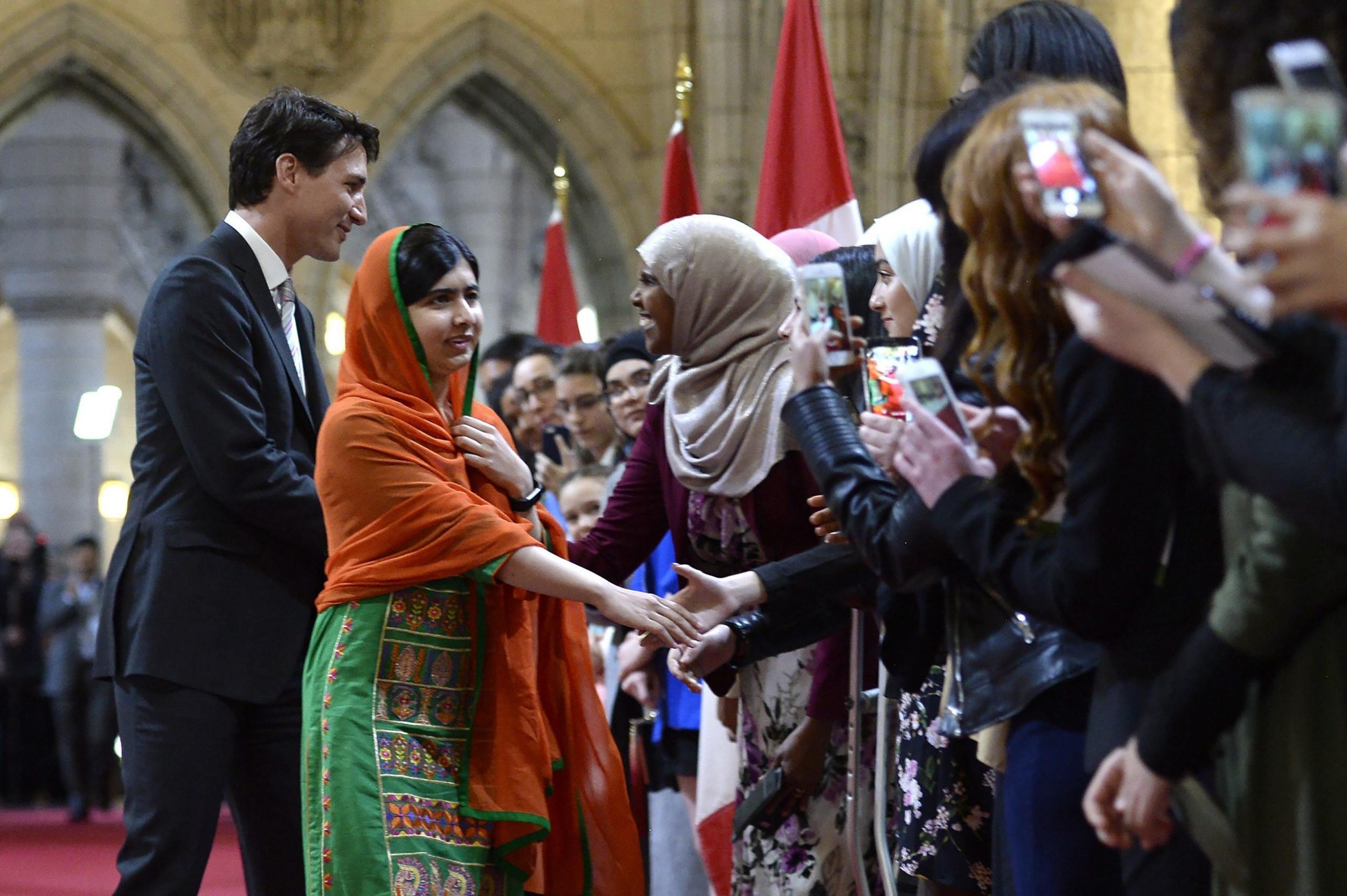 Yousafzai achieved a string of A's and A*s in her GCSE exams