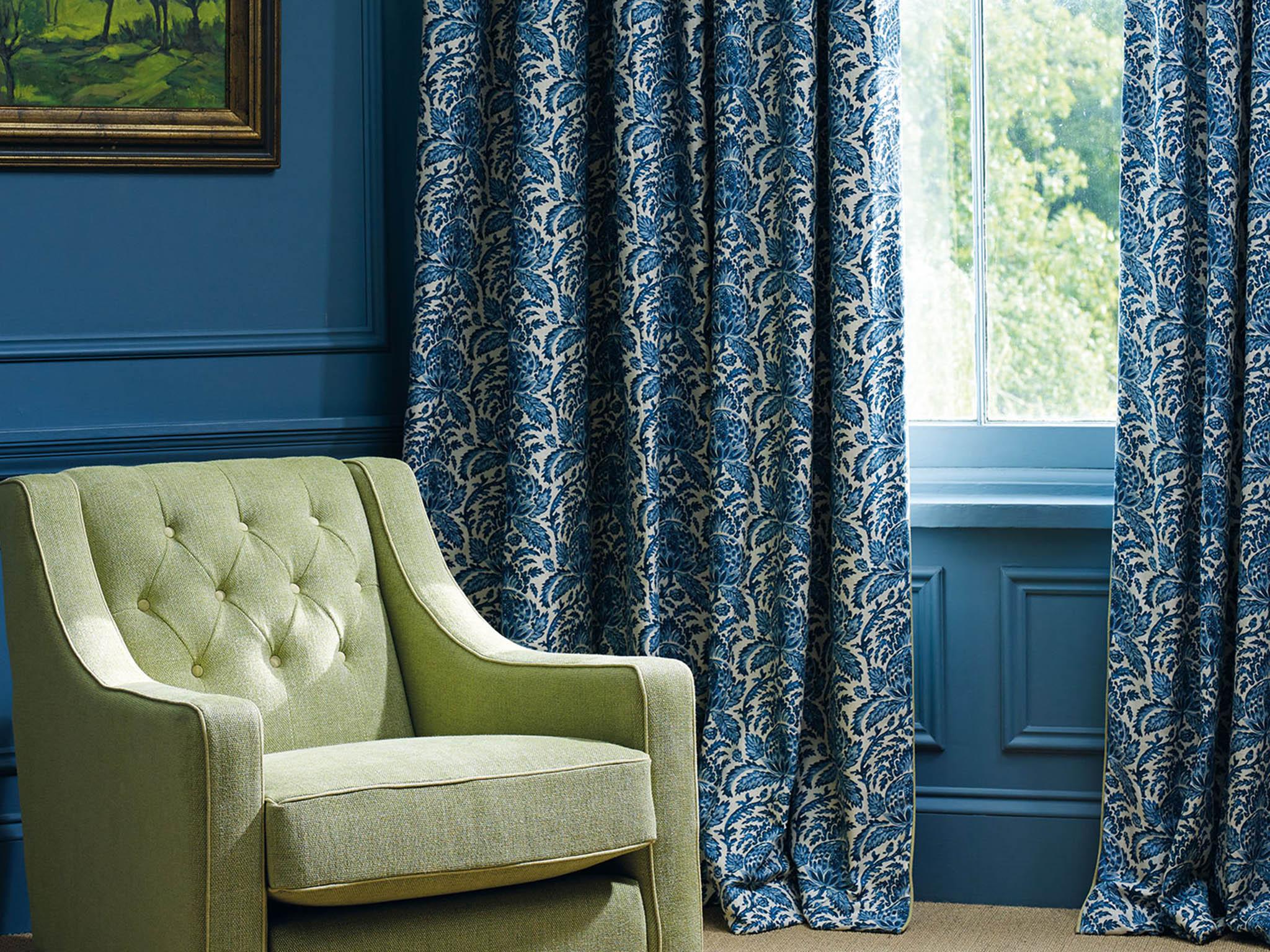 Arcadia Torosay curtains in Indigo from Curtains.com