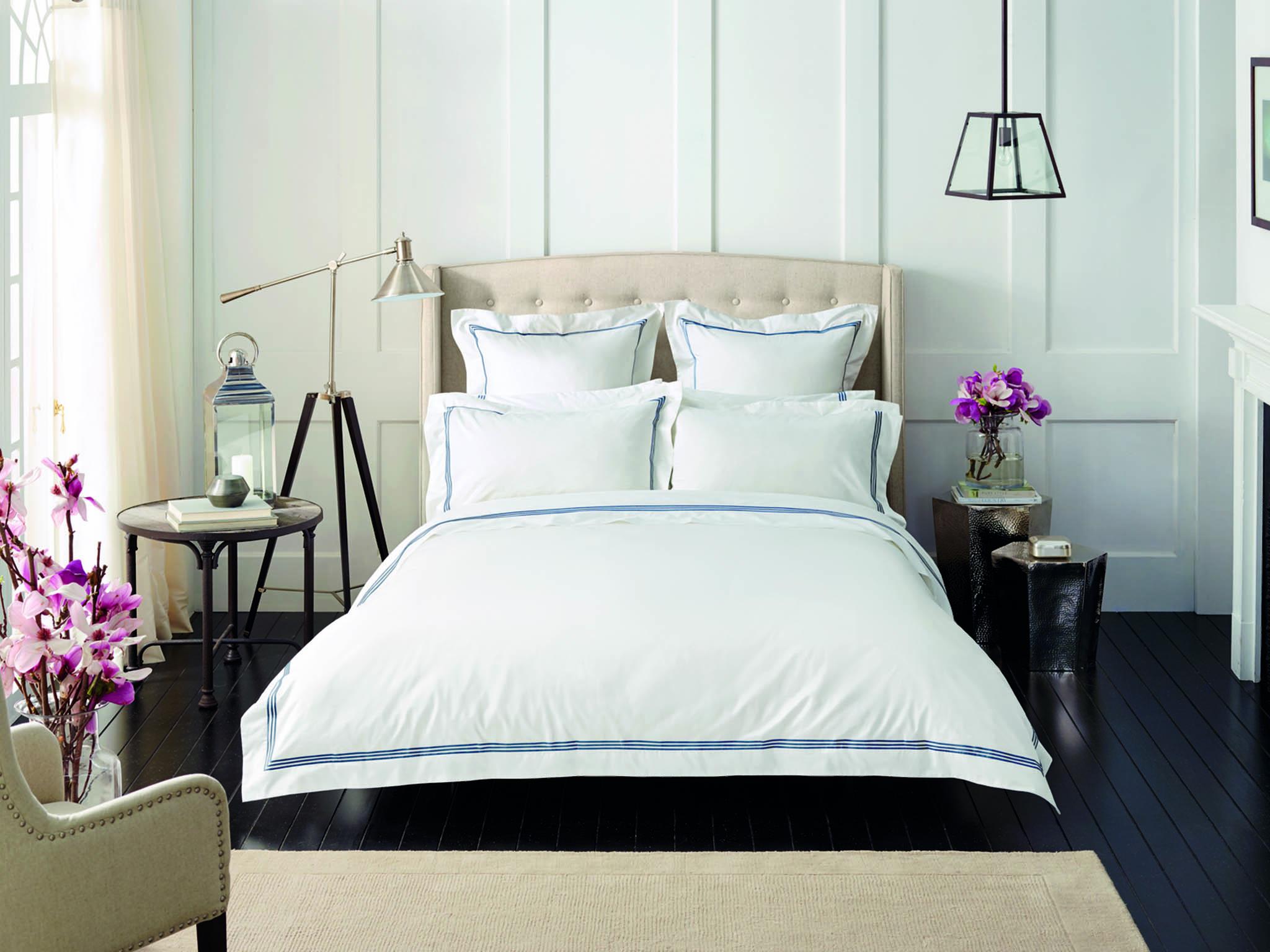 Sheridan Palais French Blue bed linen