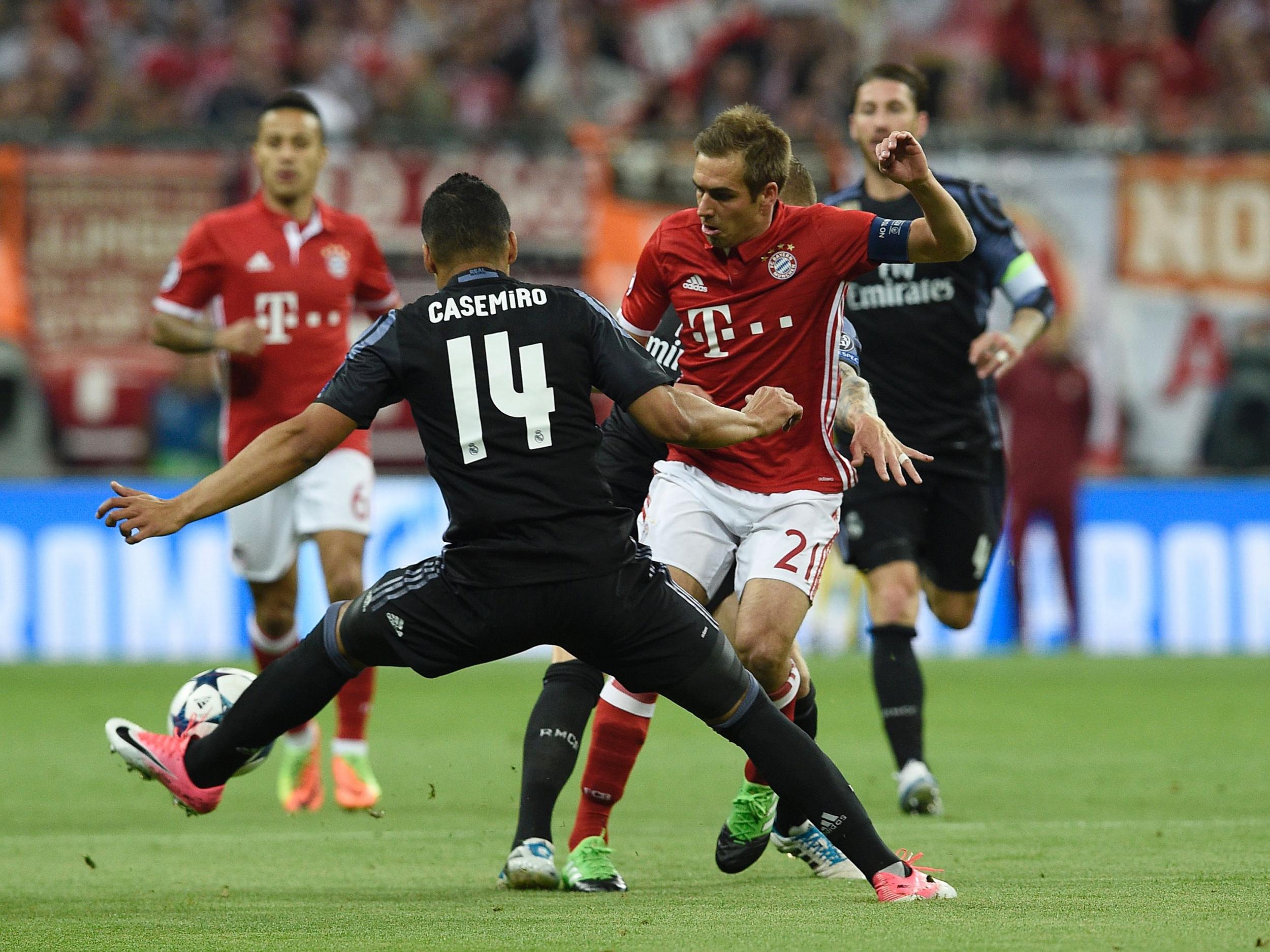 Lahm played his last game of Champions League football on Tuesday night