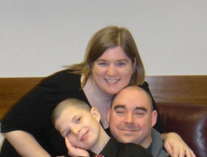 Ernest and Heather Franklin with their adoptive son Jeffrey