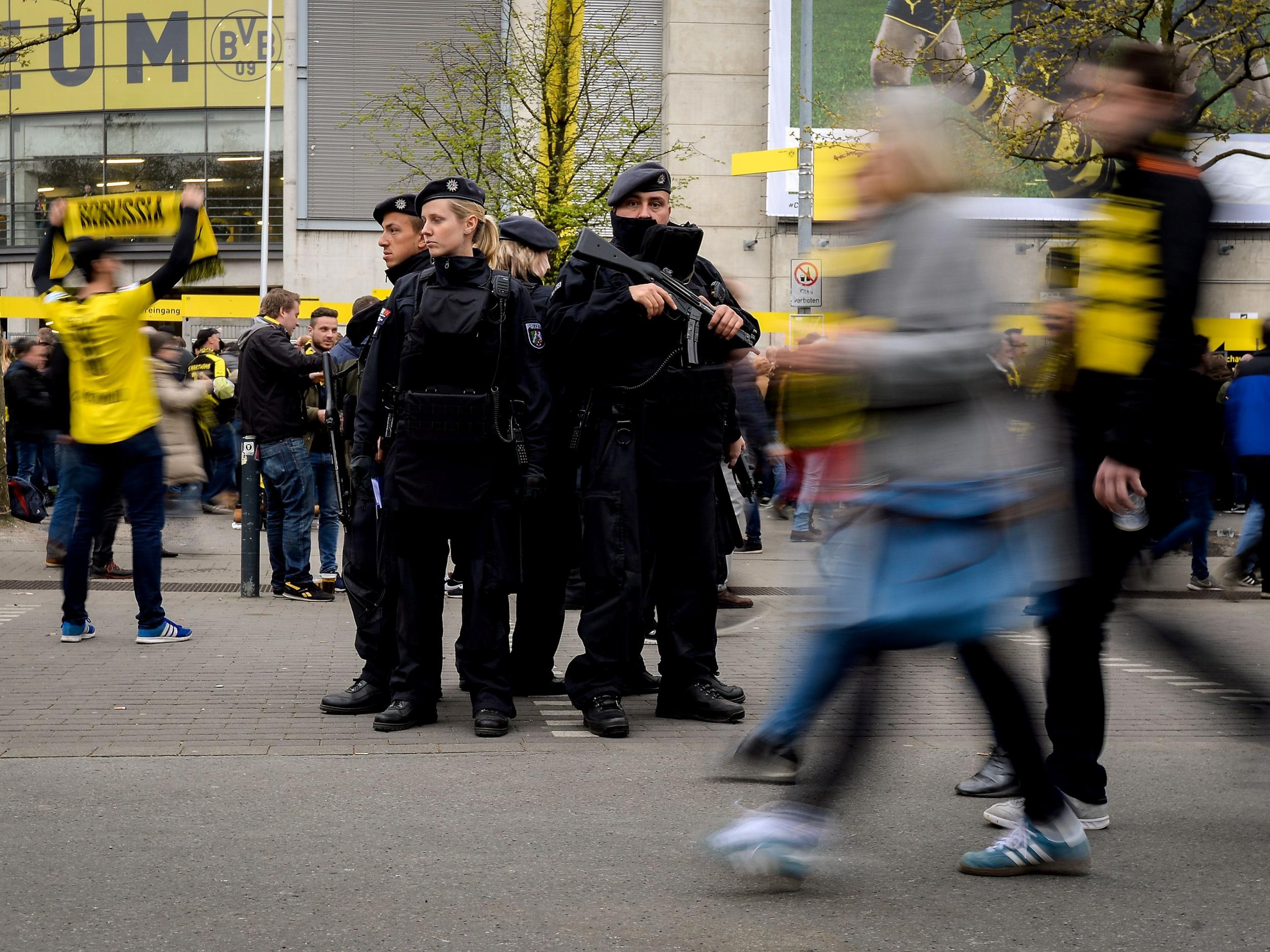 The match was rescheduled for the evening after the bomb attack