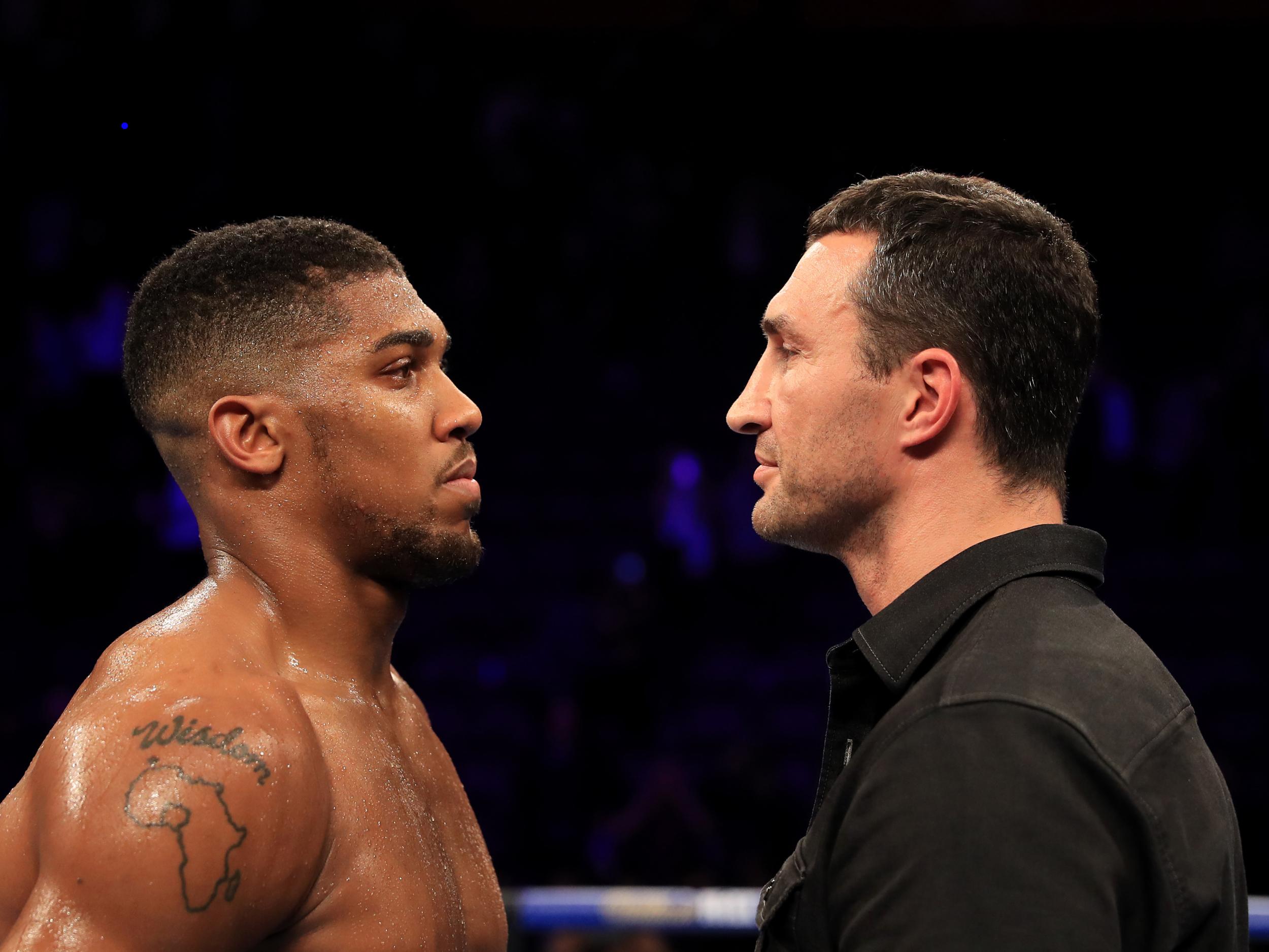 Joshua is hoping to extend his perfect record