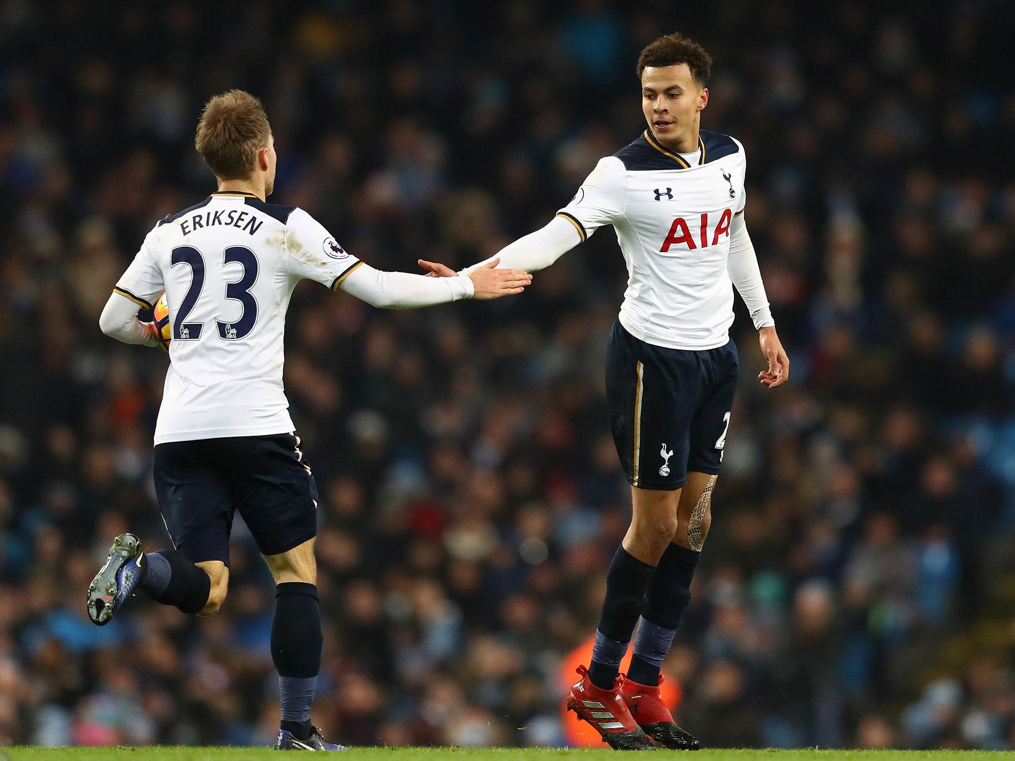 Dele Alli and Christian Eriksen have enjoyed fine seasons as the heartbeat of Tottenham's side