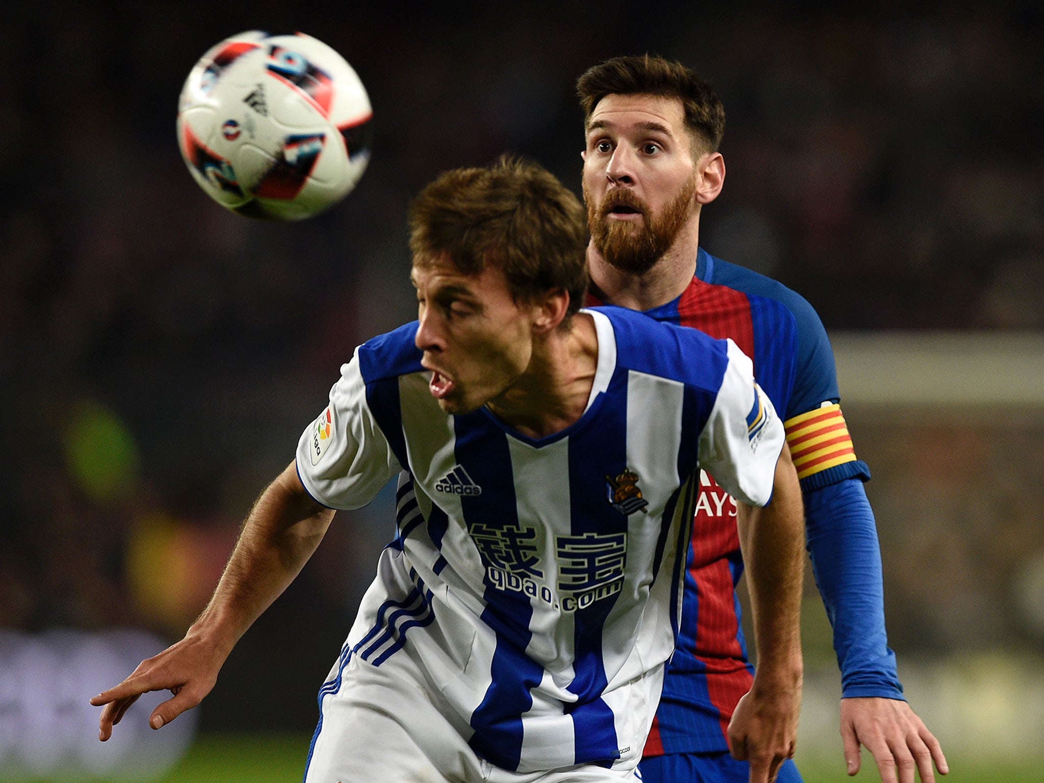 Real Sociedad held Barcelona in their La Liga meeting earlier this season