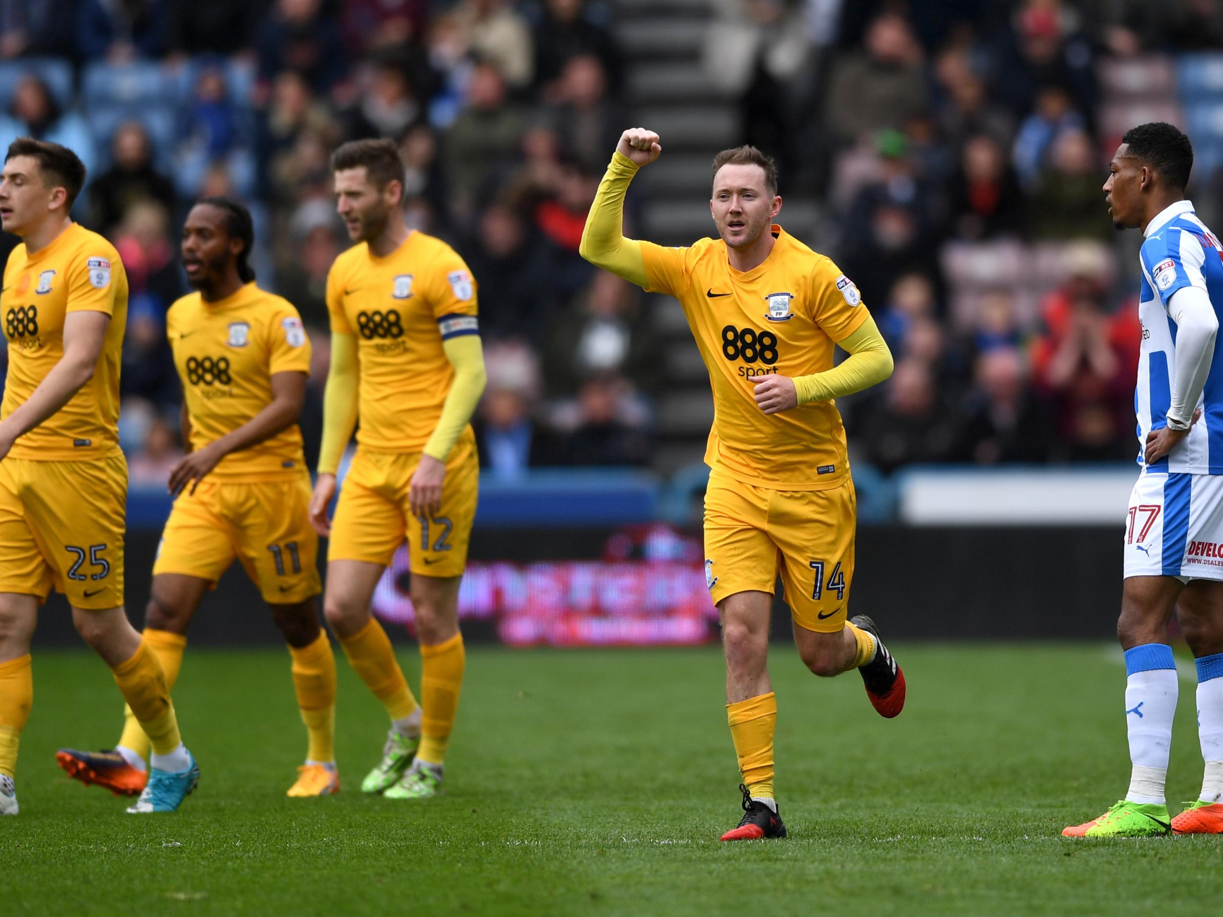 Aiden McGeady put Preston ahead in the first half