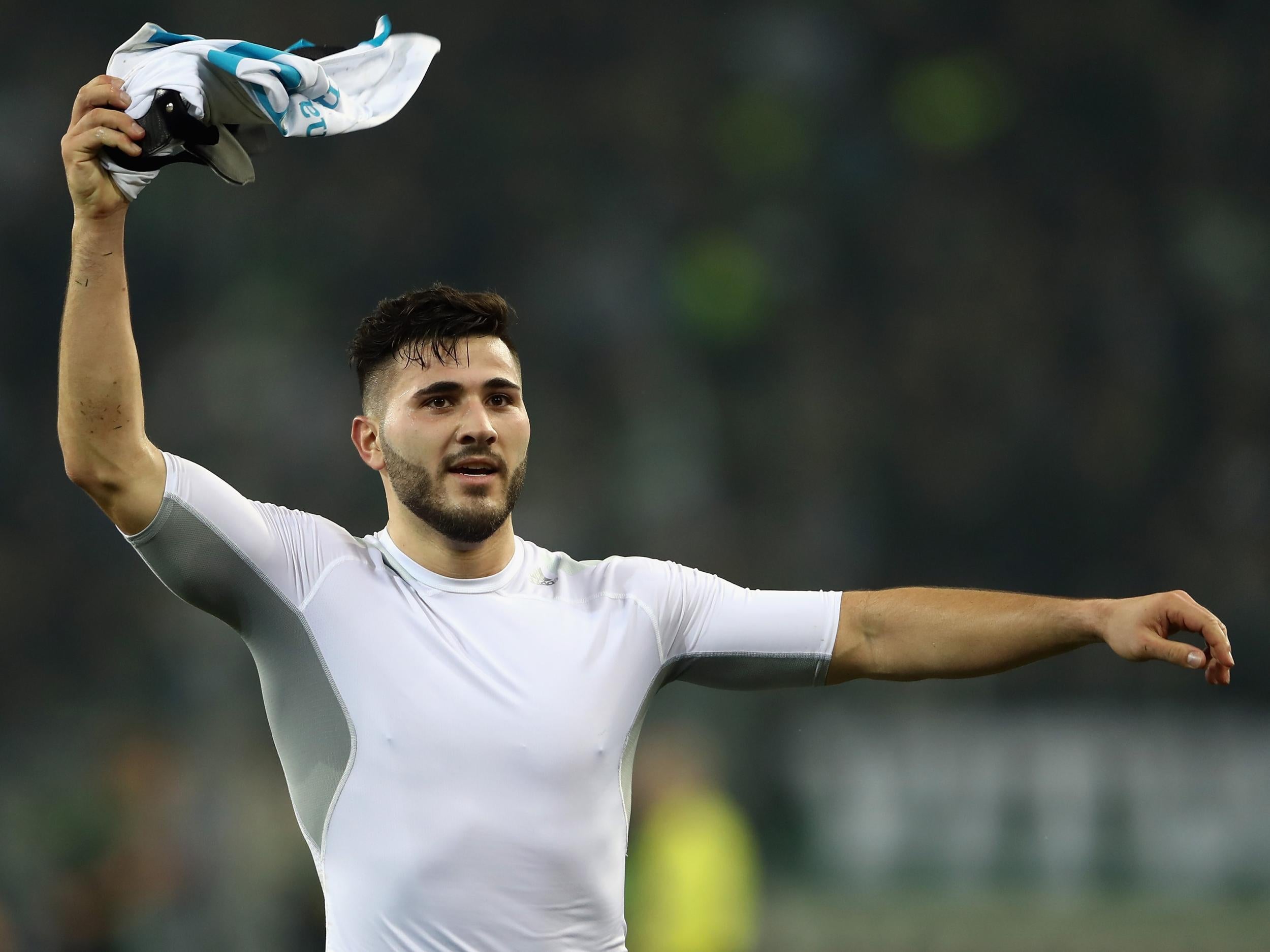 Kolasinac was a target of AC Milan