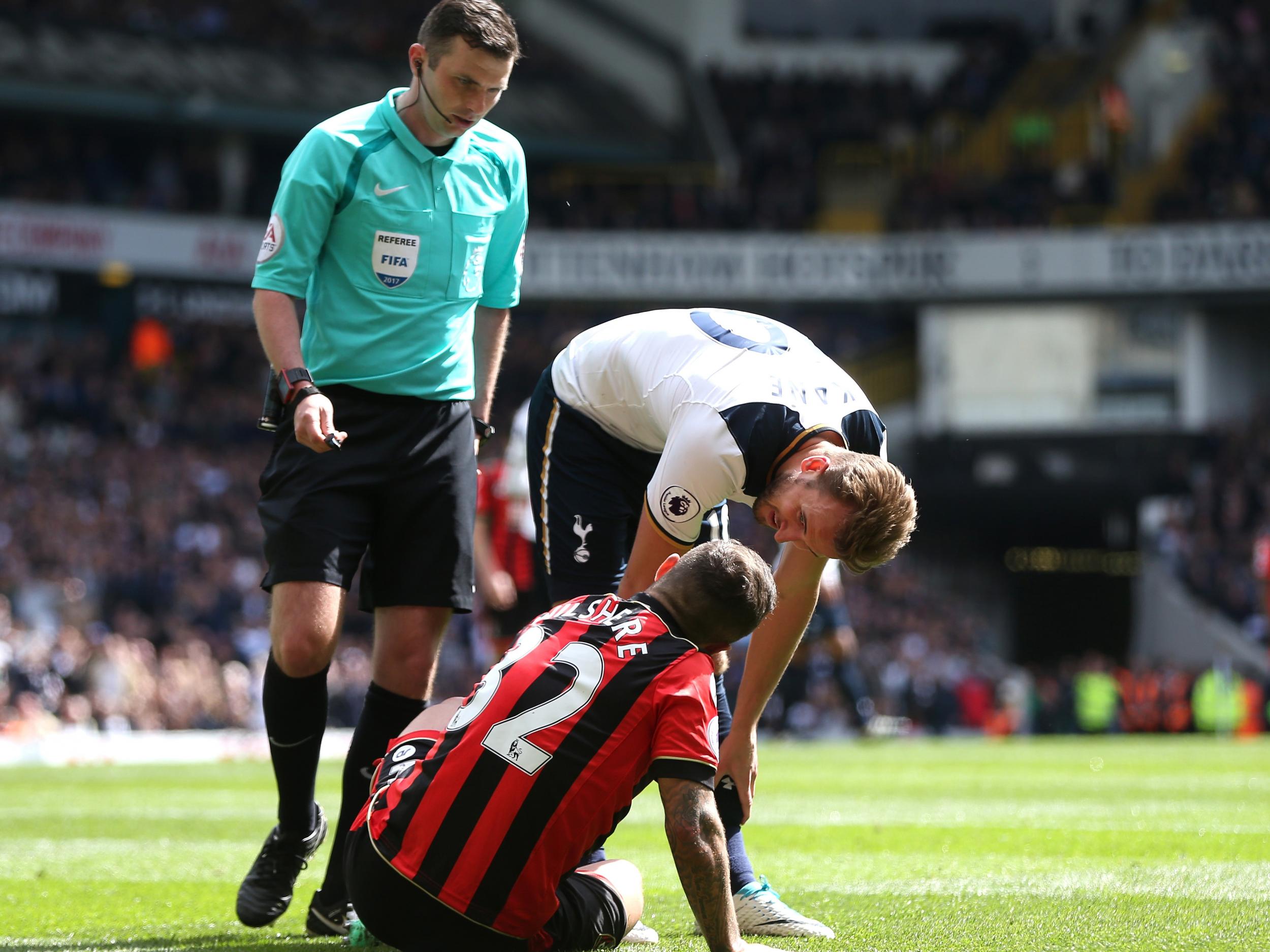 Wilshere went off injured against parent club Arsenal's arch rivals