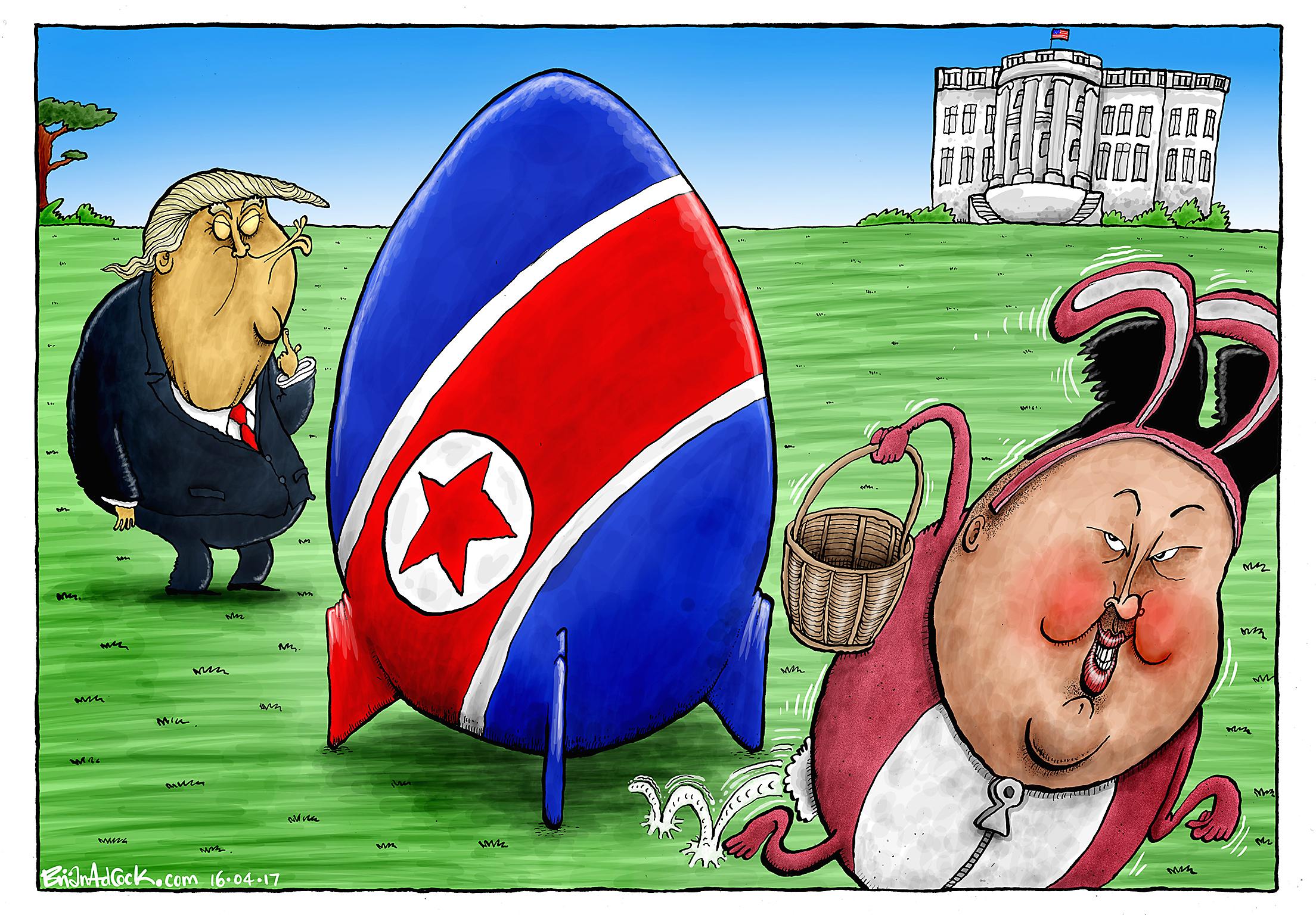 Mr Trump has warned of a "major, major conflict" with the pariah nation lead by Kim Jong Un