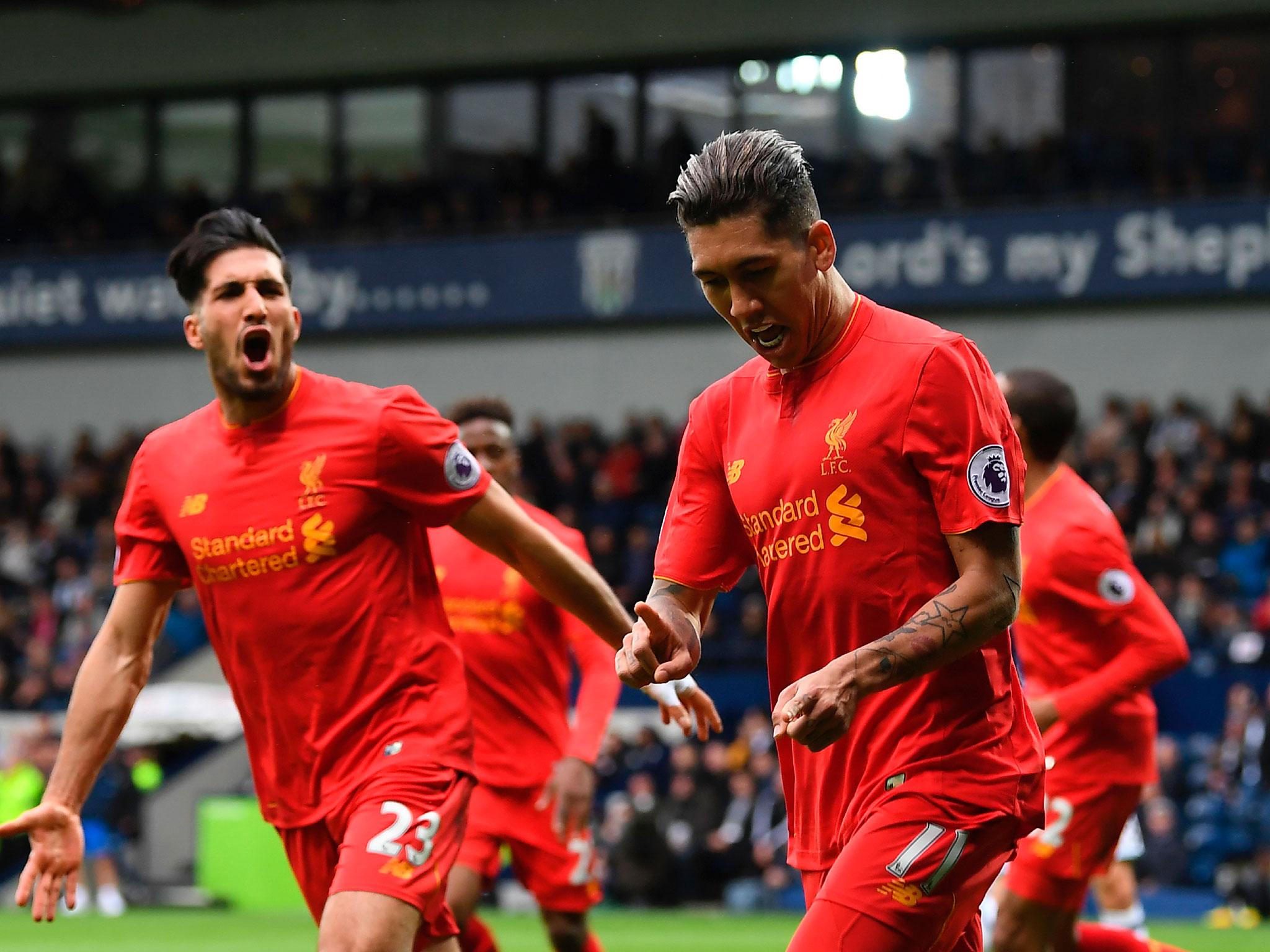 &#13;
Firmino scored the only goal of the game (Getty)&#13;