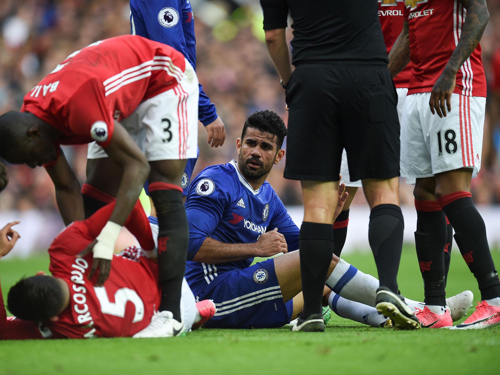 &#13;
Costa looks half the player he was earlier in the season (Getty)&#13;