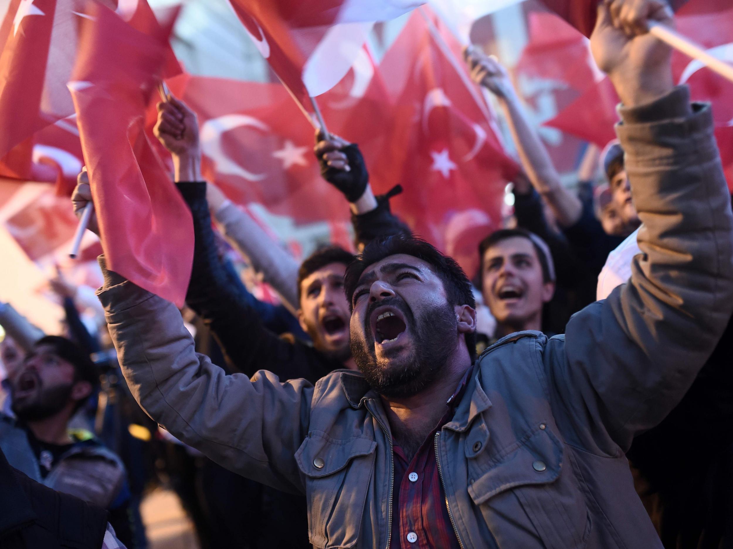 Turkey voted to give the president sweeping new powers in a national referendum