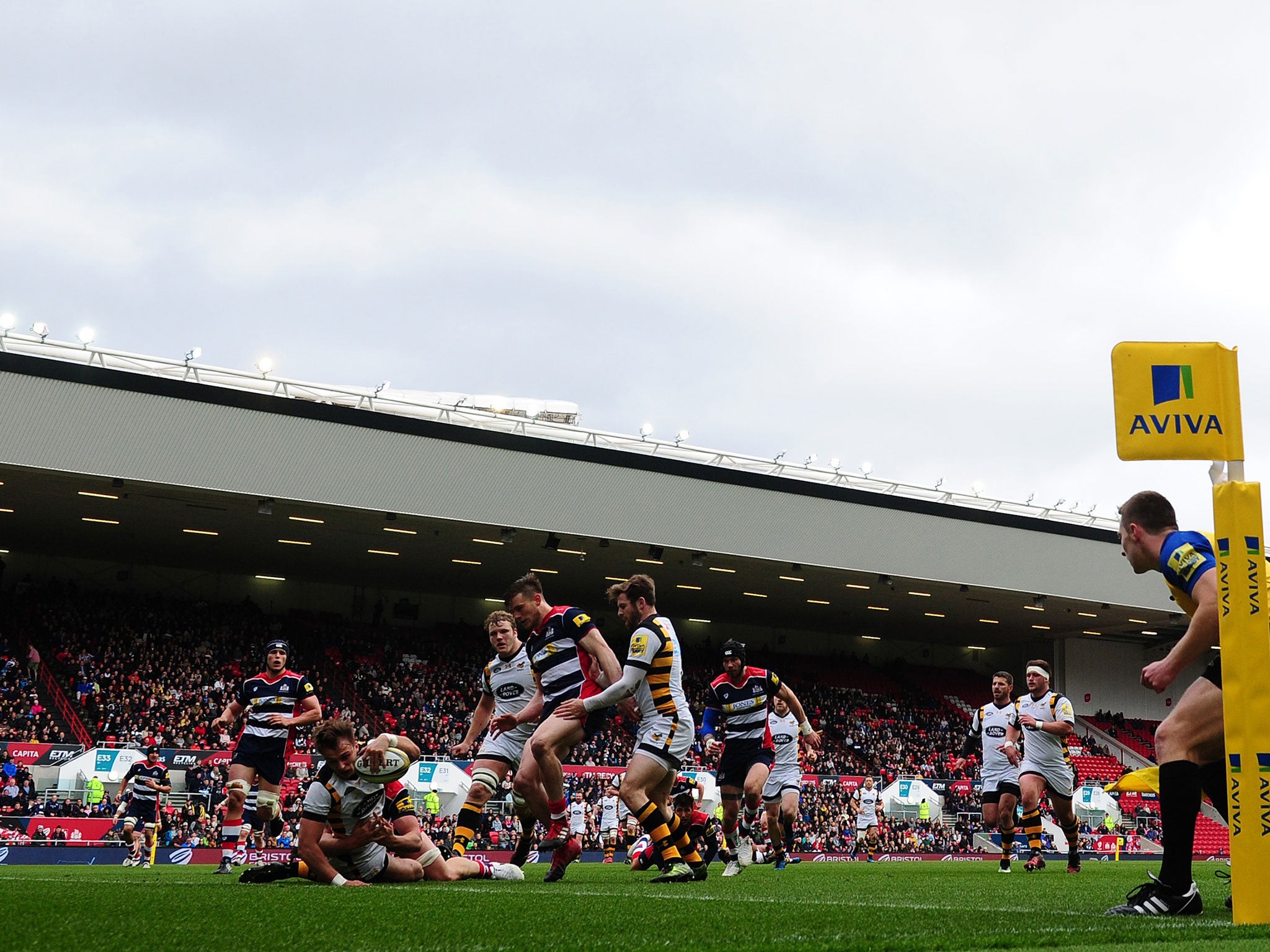 Victory strengthened Wasps' hold on the Premiership