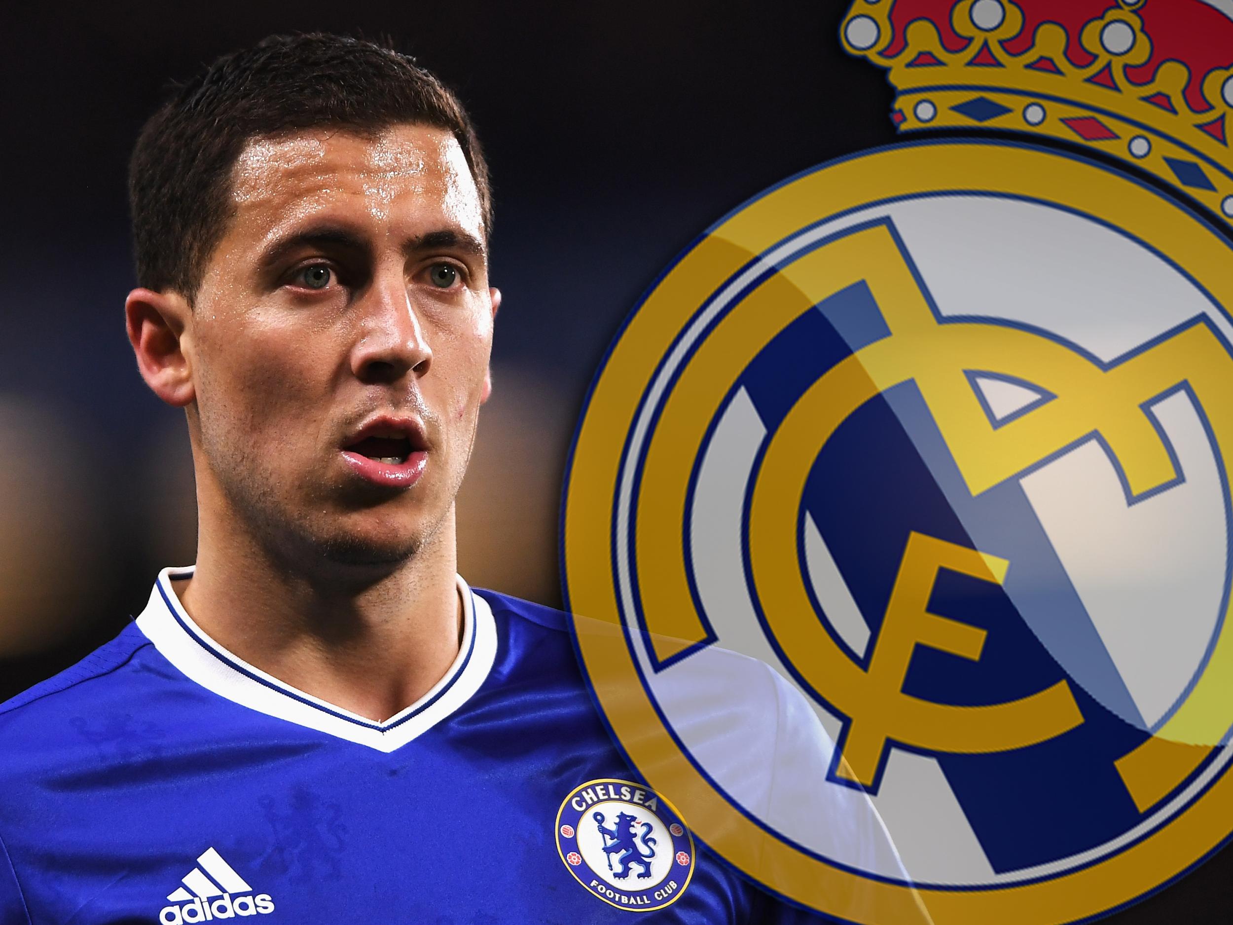 Hazard has said he is settled in London but could be tempted to move