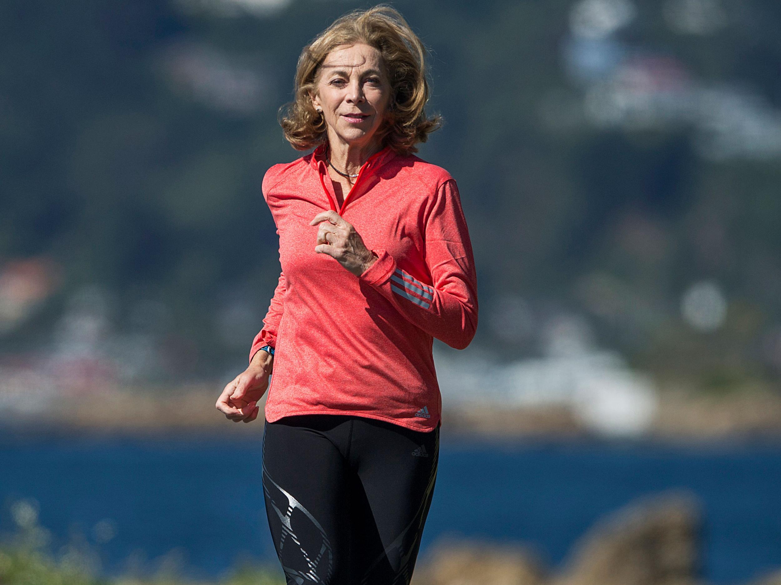 Ms Switzer – who has been running since she was 12 years old – decided to enter the race aged 20 after encouragement from her coach. Before entering, she had to prove to him she was capable of completing the race’s 26 miles