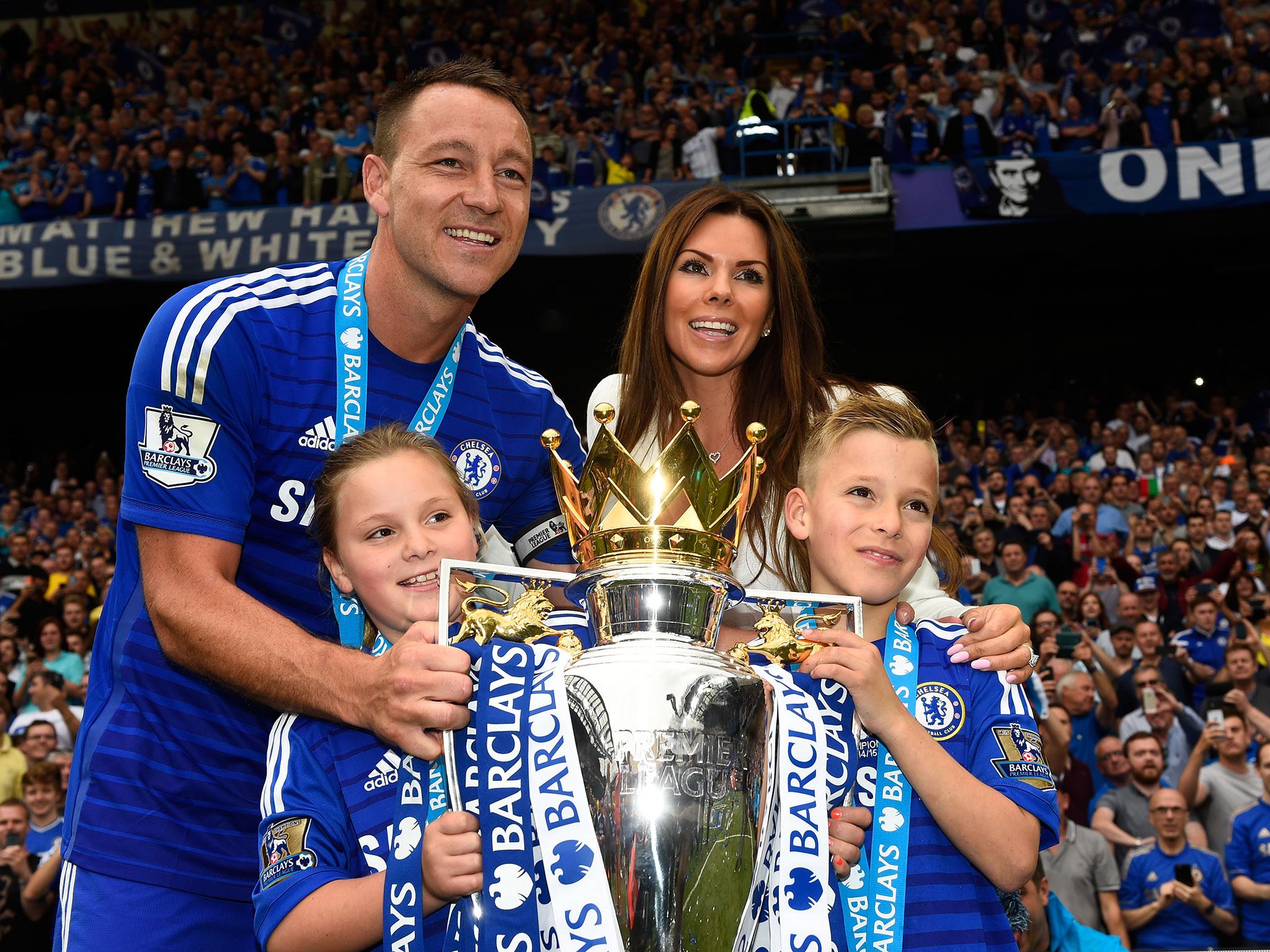 Terry has won the Premier League title four times with Chelsea