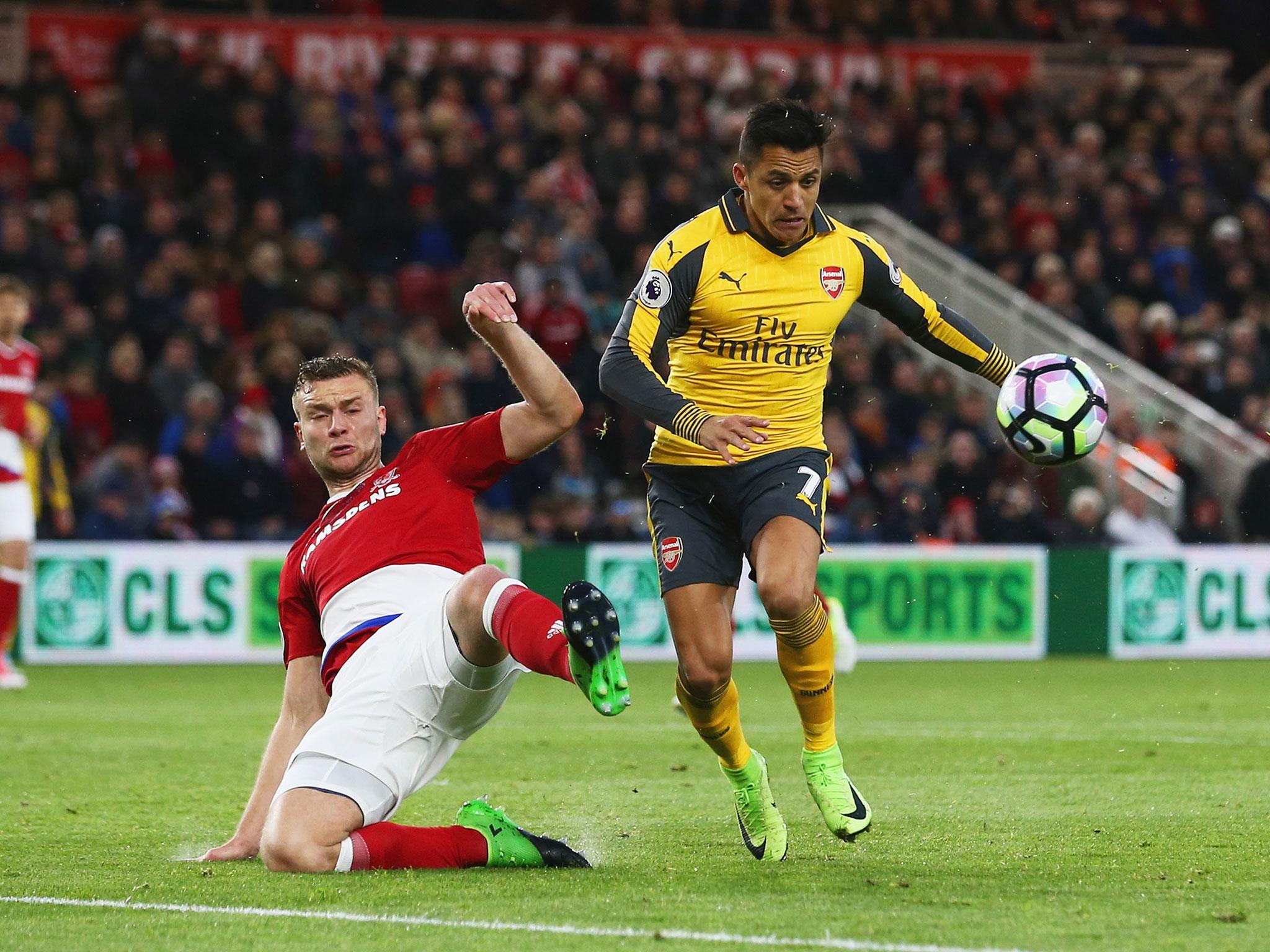 Marshalled Giroud well and handled the Frenchman’s physicality without too much trouble.