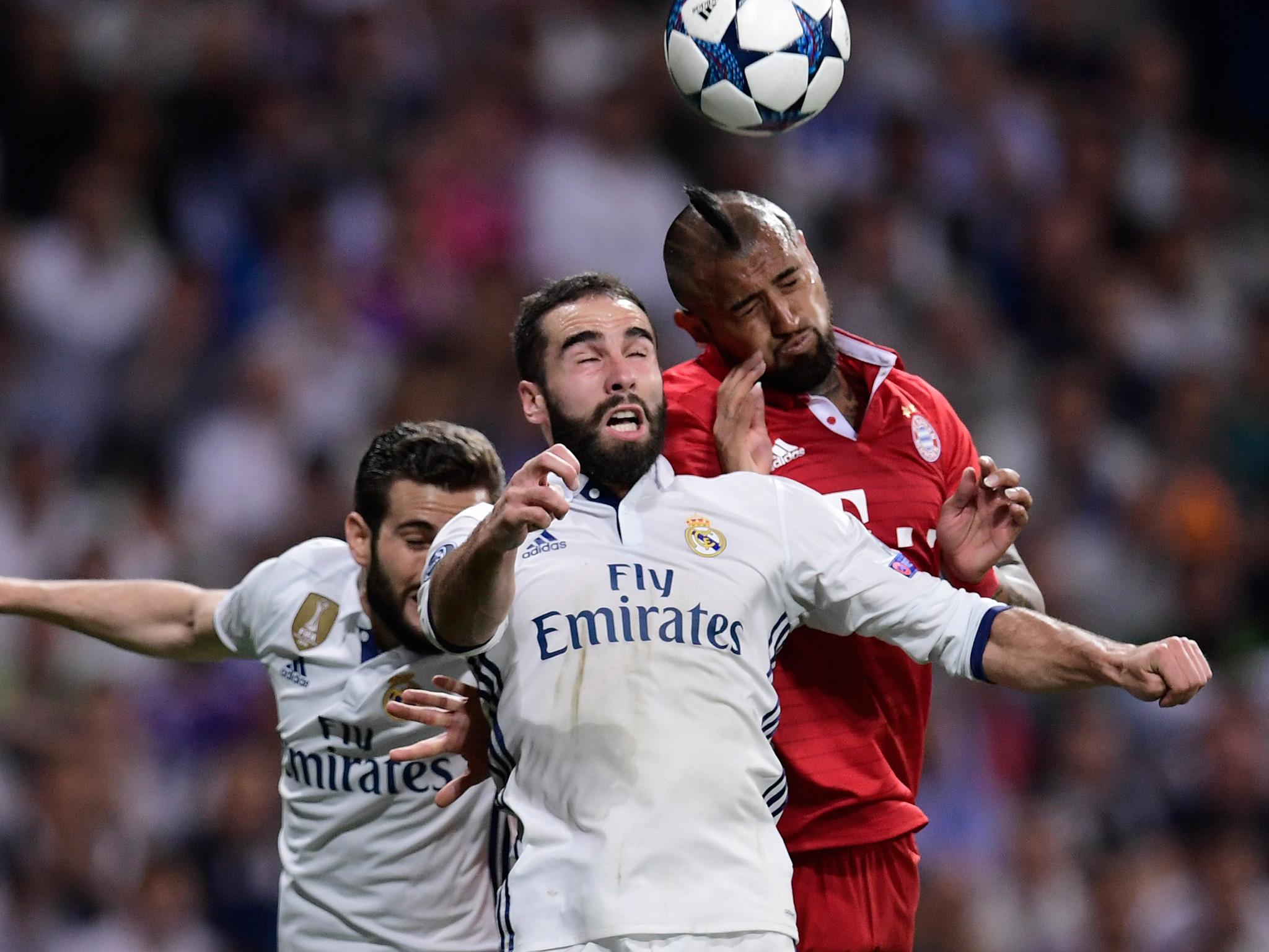 His early effort from range may not have gone in but it set the tone for Madrid to have the better of the first half.
